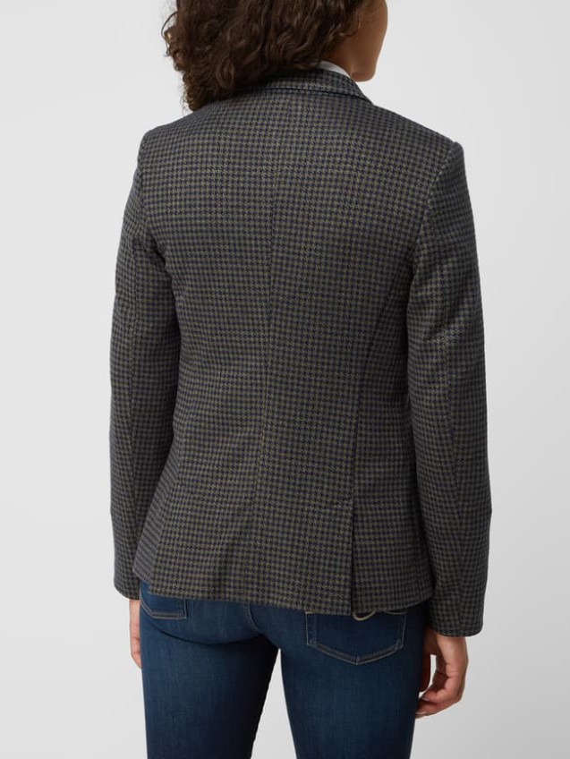 Discount Windsor Blazer Aus Jersey Mit Hahnentritt – Olivgrün 34