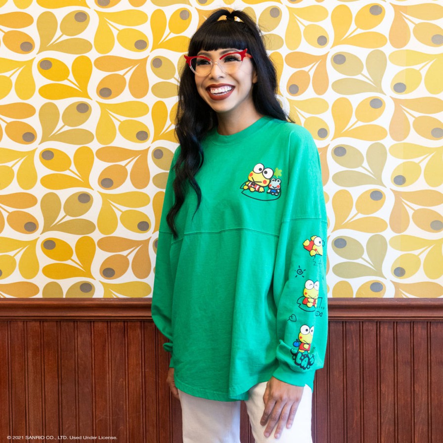 Clearance Keroppi JapanLA Spirit Jersey Characters GREEN