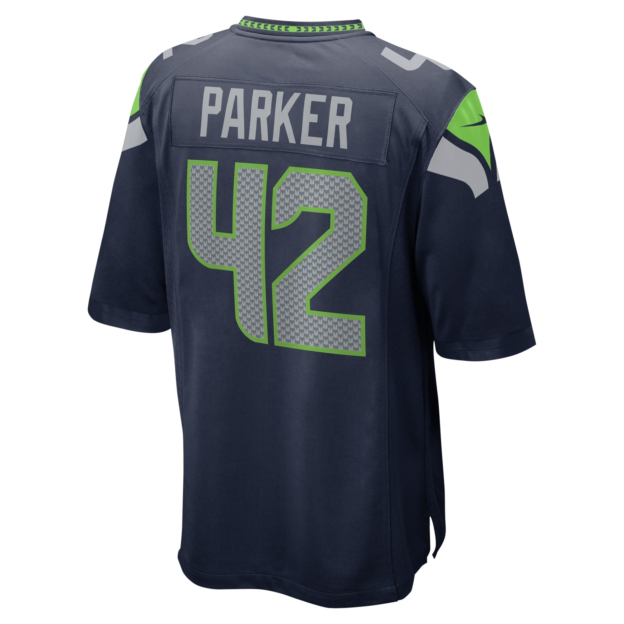 Men's Nike Steven Parker College Navy Seattle Seahawks Home Game Player Jersey