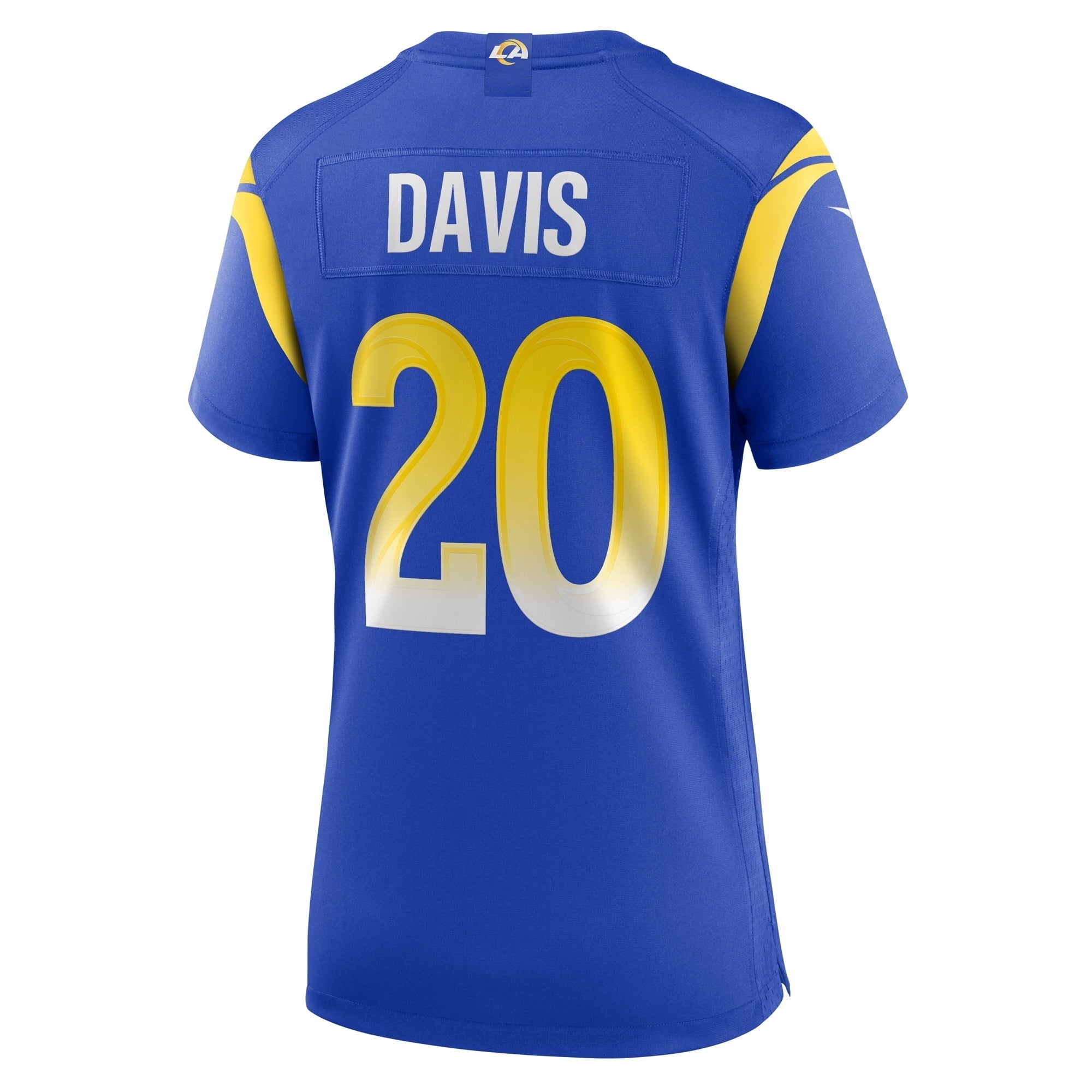 Women's Nike Tyon Davis Royal Los Angeles Rams Home Game Jersey