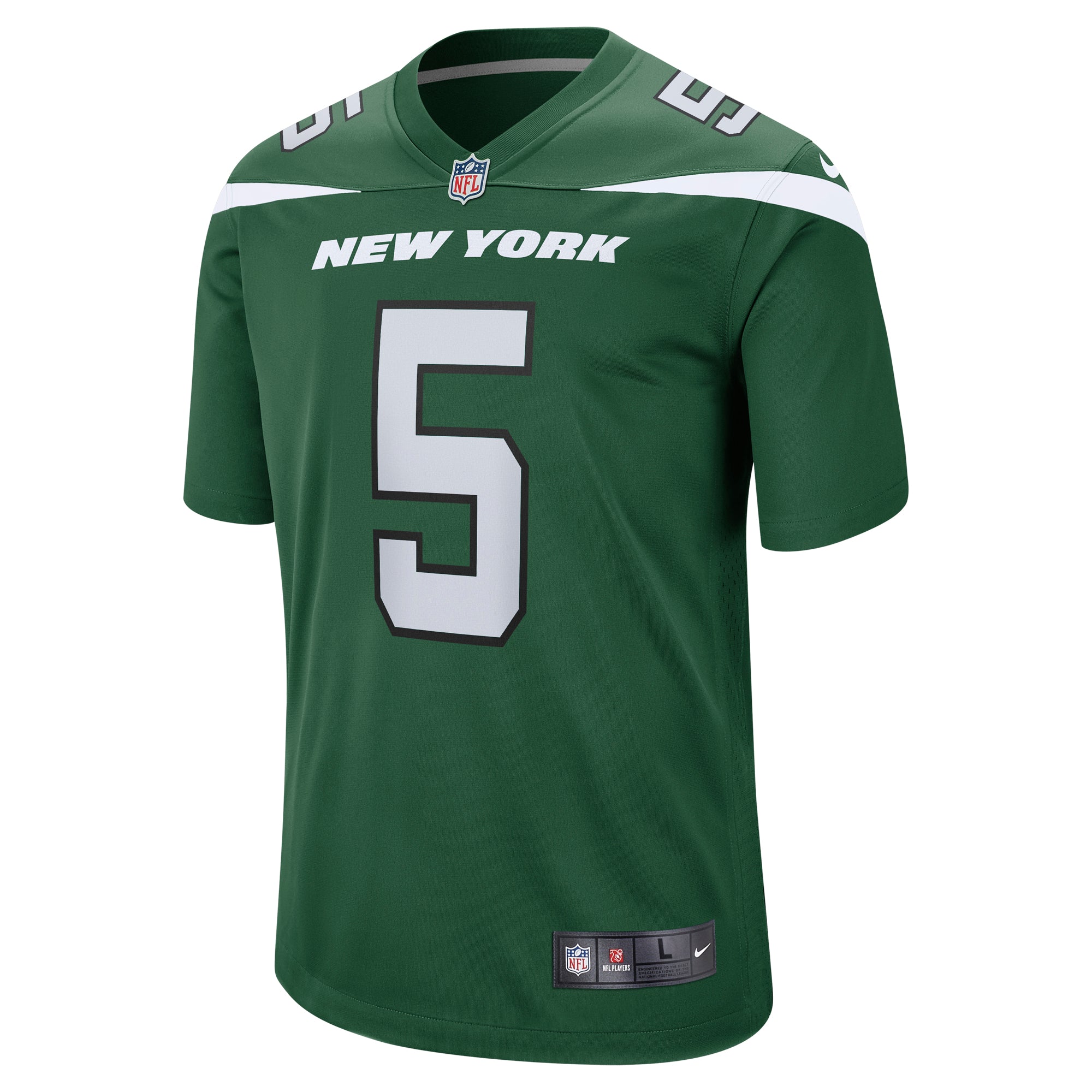 Men's Nike Thomas Morstead Gotham Green New York Jets Game Player Jersey