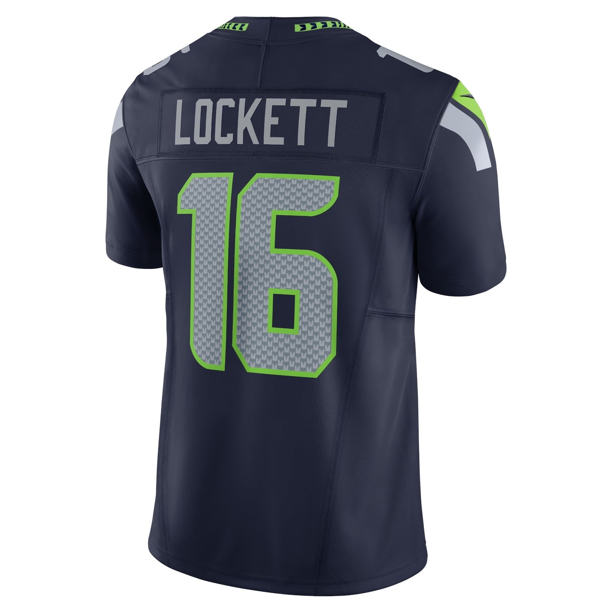 Men's Nike Tyler Lockett College Navy Seattle Seahawks Vapor F.U.S.E. Limited Jersey