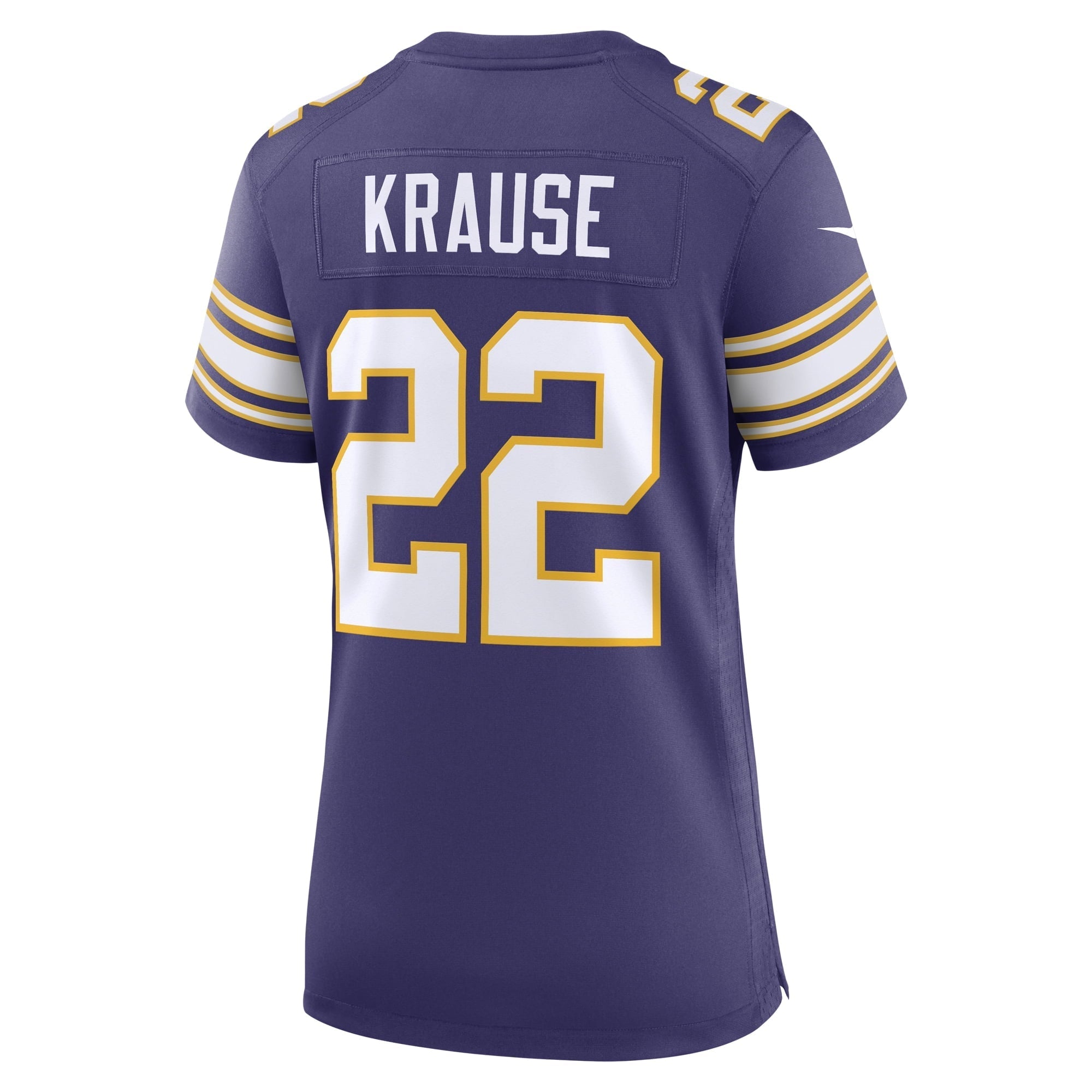 Women's Nike Paul Krause Purple Minnesota Vikings Classic Retired Player Jersey