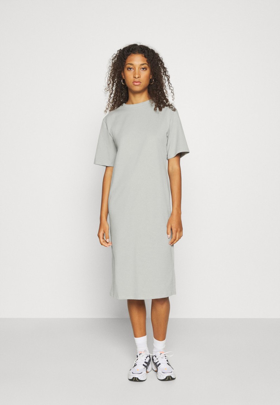 Outlet Garantie De Qualité 100% Even&Odd Basic midi Jerseykleid – Robe en jersey robes col rond femme XS