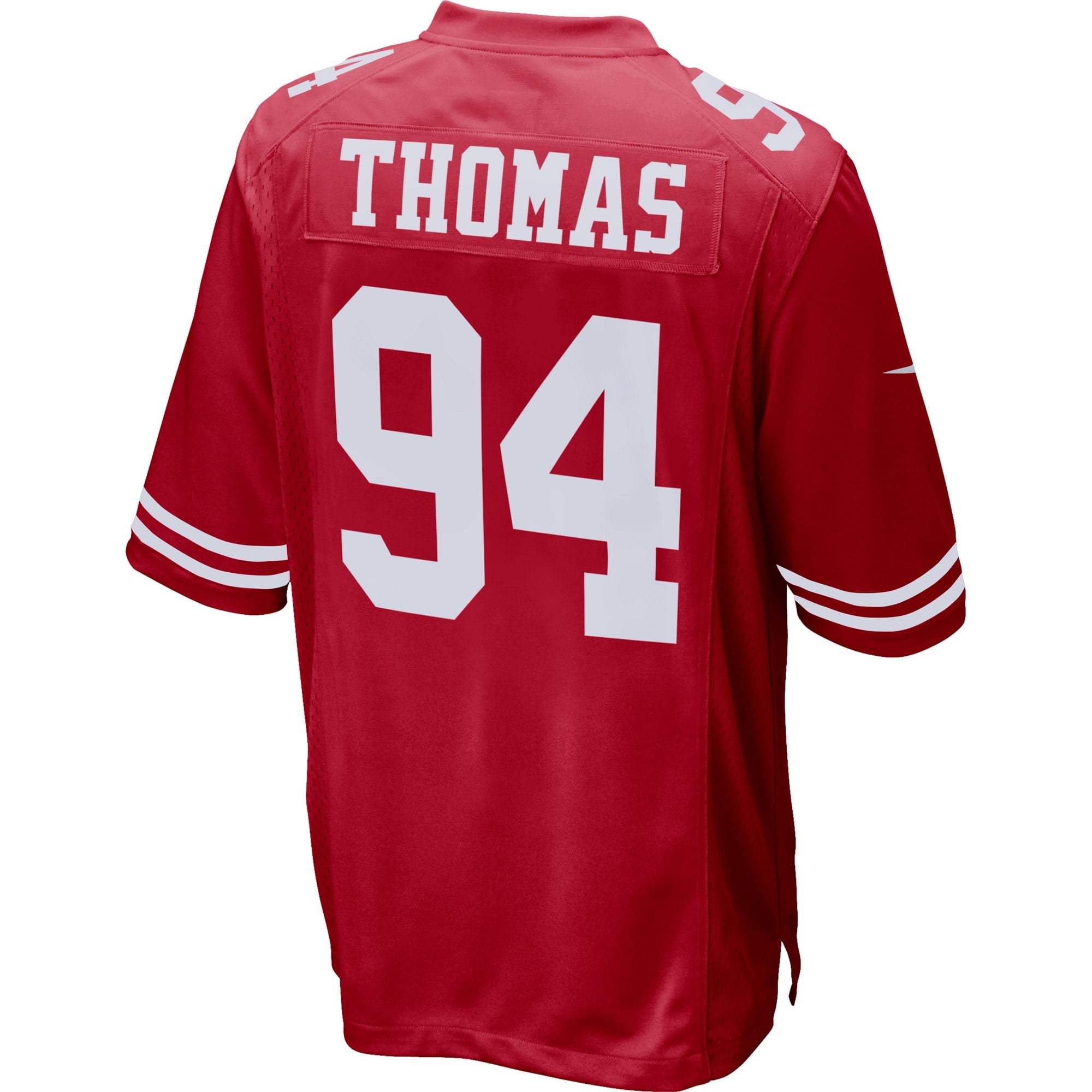 Men's Nike Solomon Thomas Scarlet San Francisco 49ers Player Game Jersey
