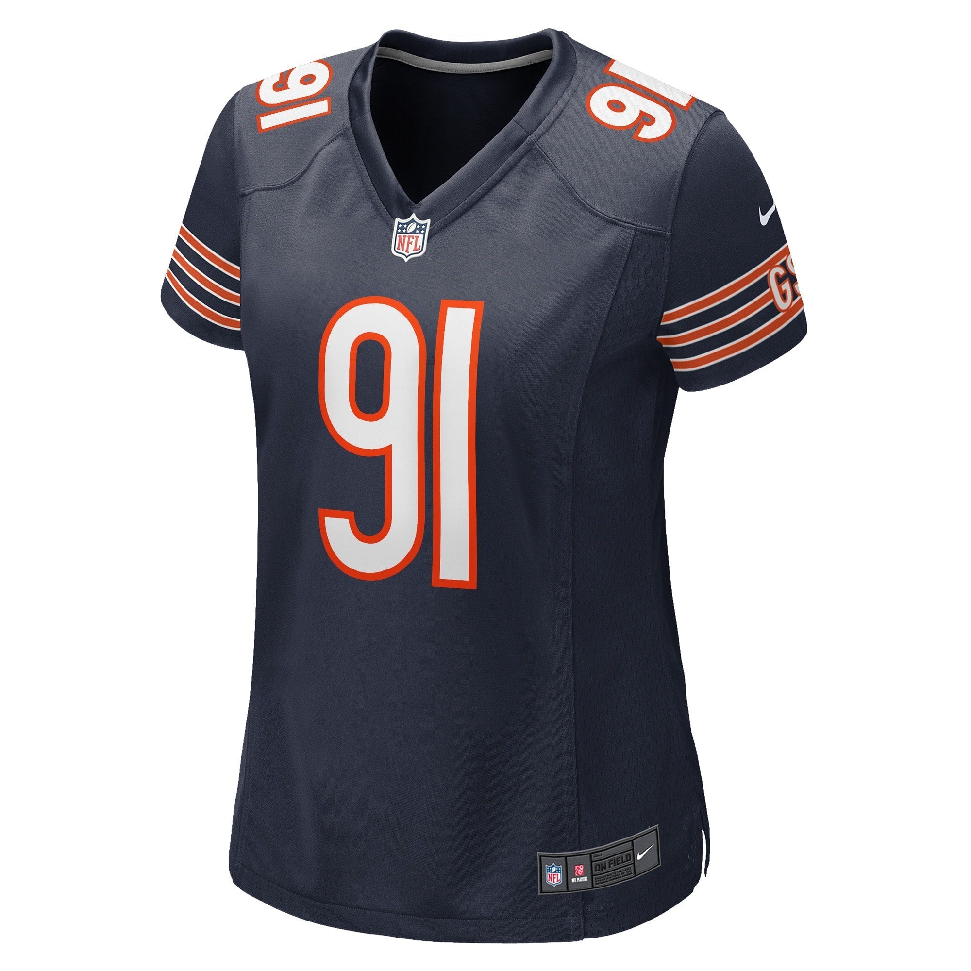 Women's Nike Dominique Robinson Navy Chicago Bears Game Player Jersey