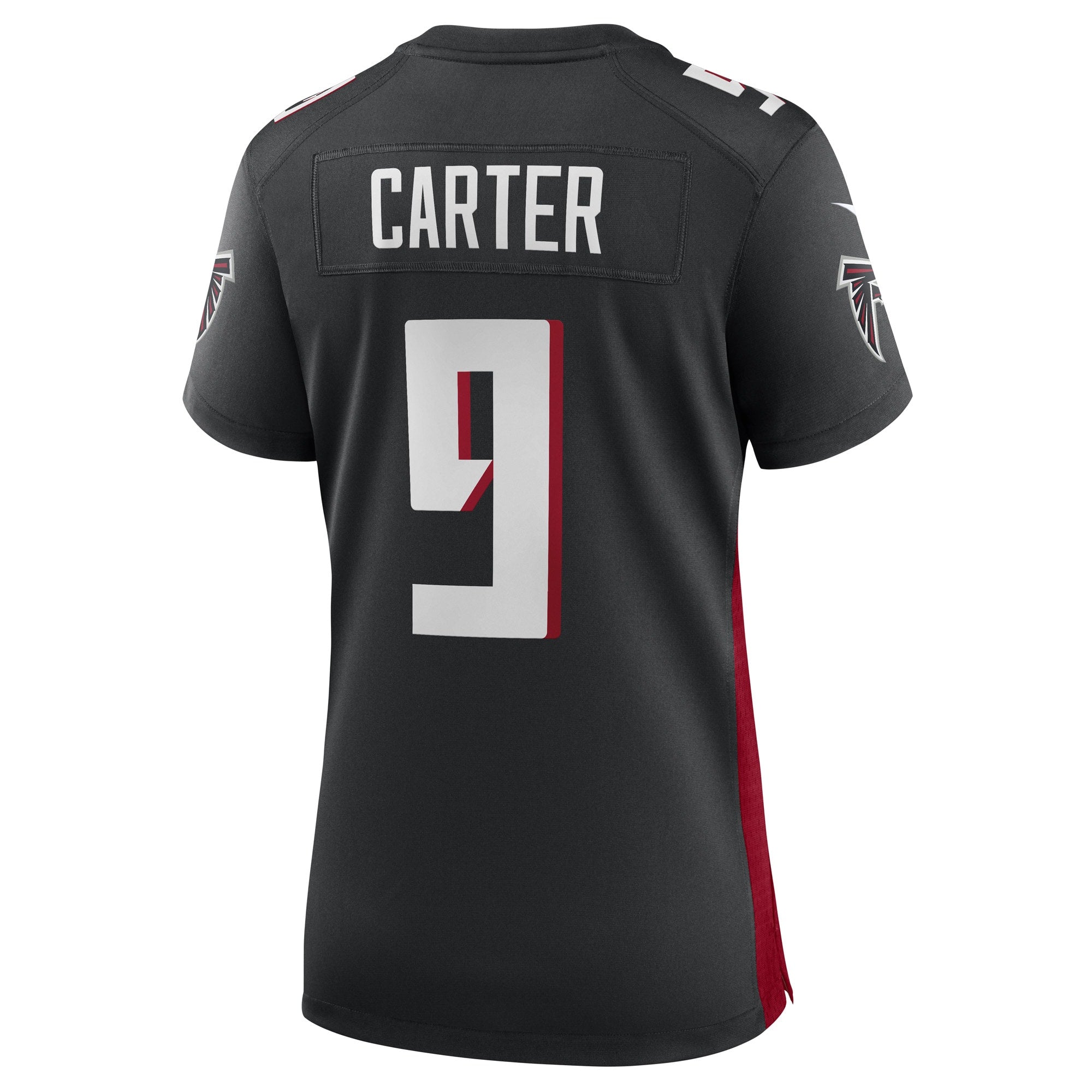 Women's Nike Lorenzo Carter Black Atlanta Falcons Game Player Jersey