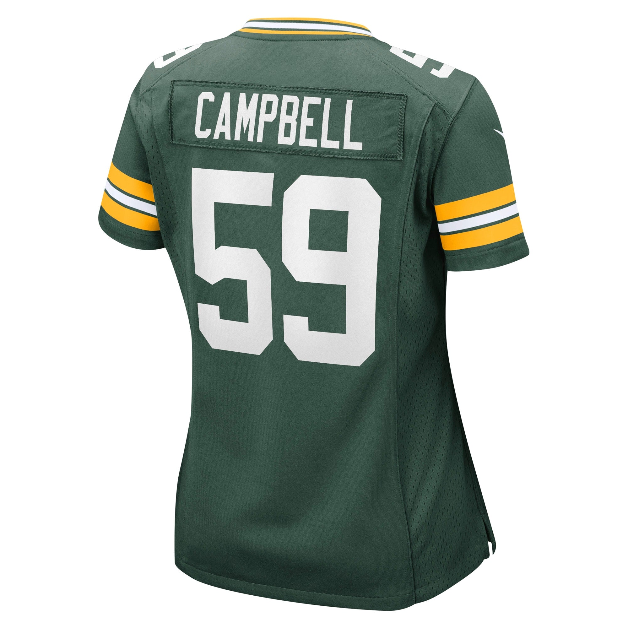 Women's Nike De'Vondre Campbell Green Green Bay Packers Game Jersey