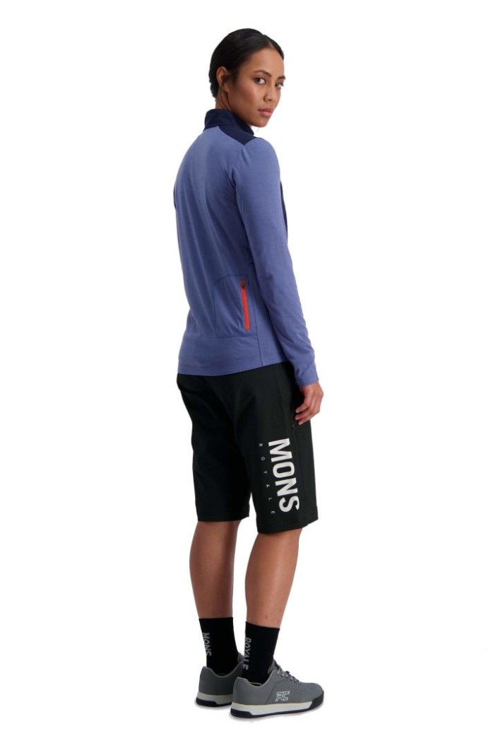 Clearance Cheaper Mons Royale Phoenix Wind Jersey Blue Velvet