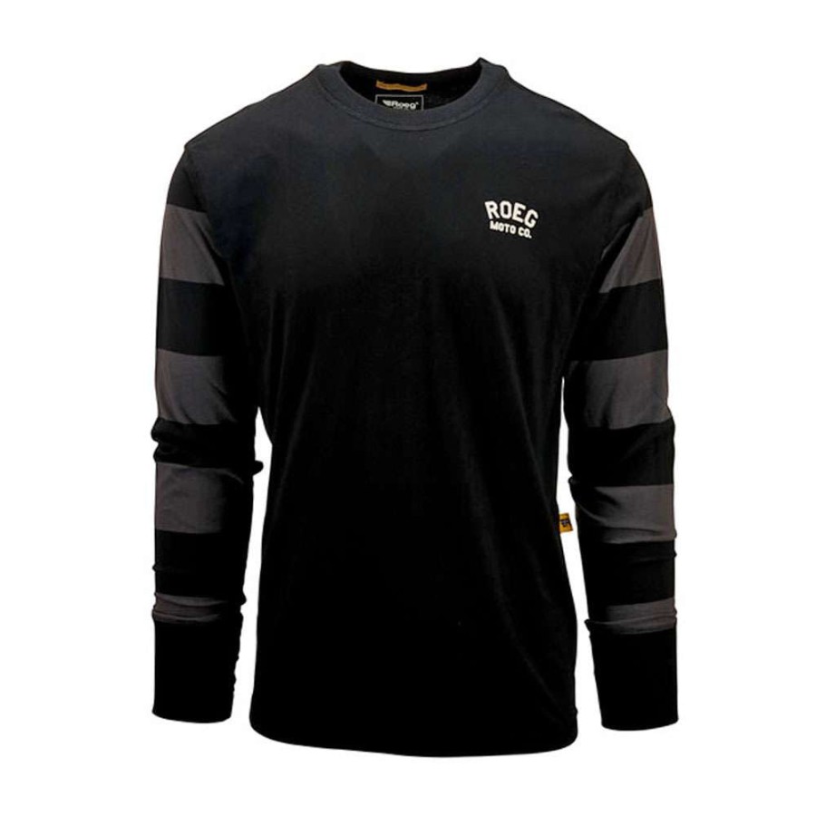 Outlet Base Layers ROEG ‘Ernesto’ Jersey Under Layer – Black/Grey S