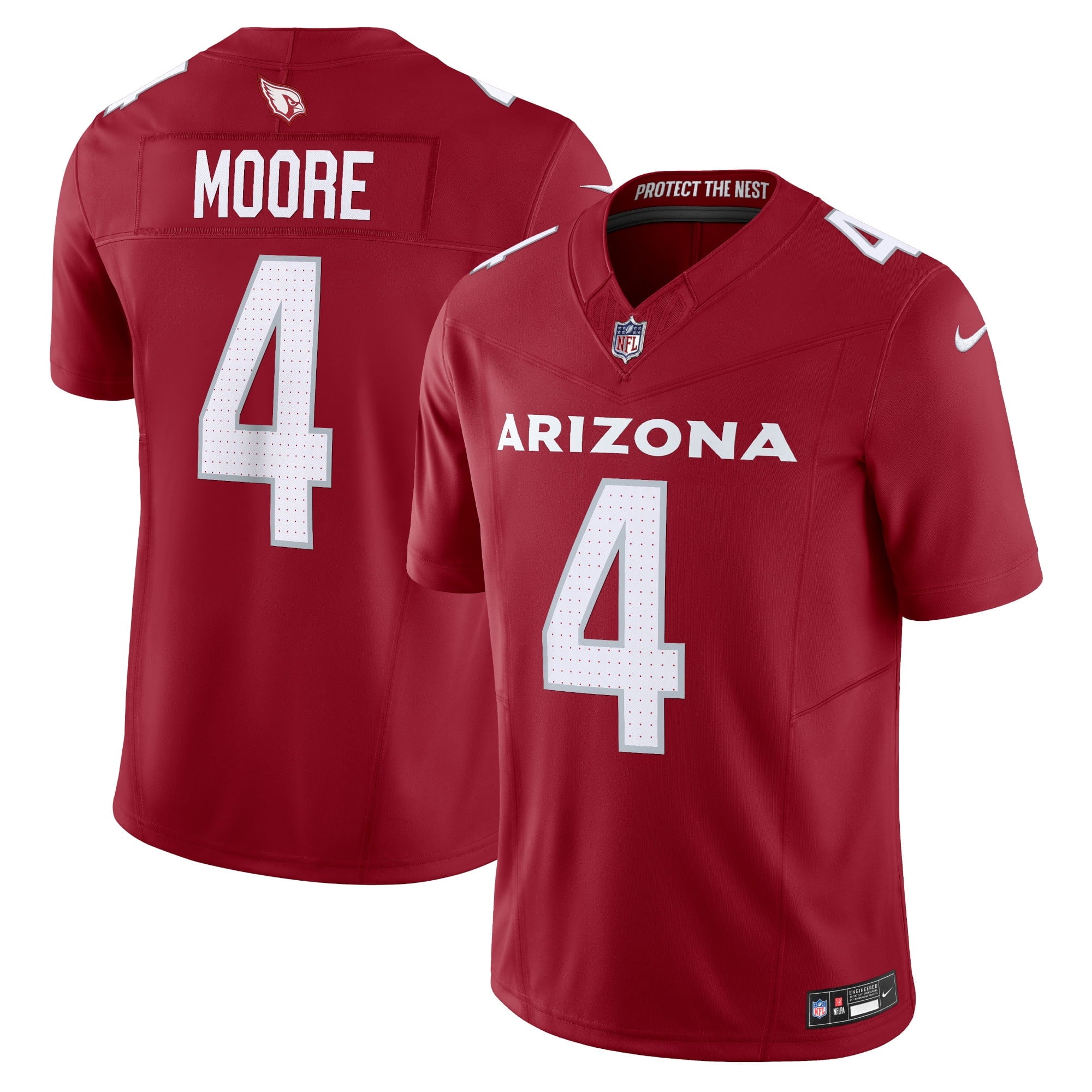 Men's Nike Rondale Moore Cardinal Arizona Cardinals  Vapor F.U.S.E. Limited Jersey