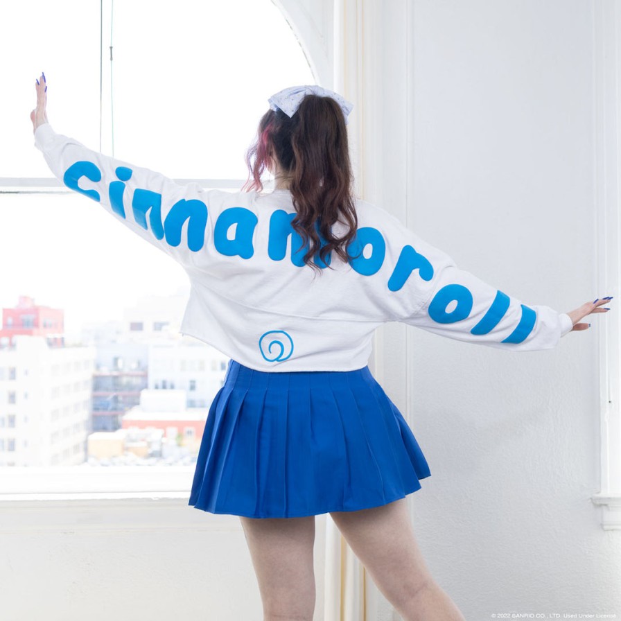 Outlet Cinnamoroll JapanLA Cropped Spirit Jersey New WHITE