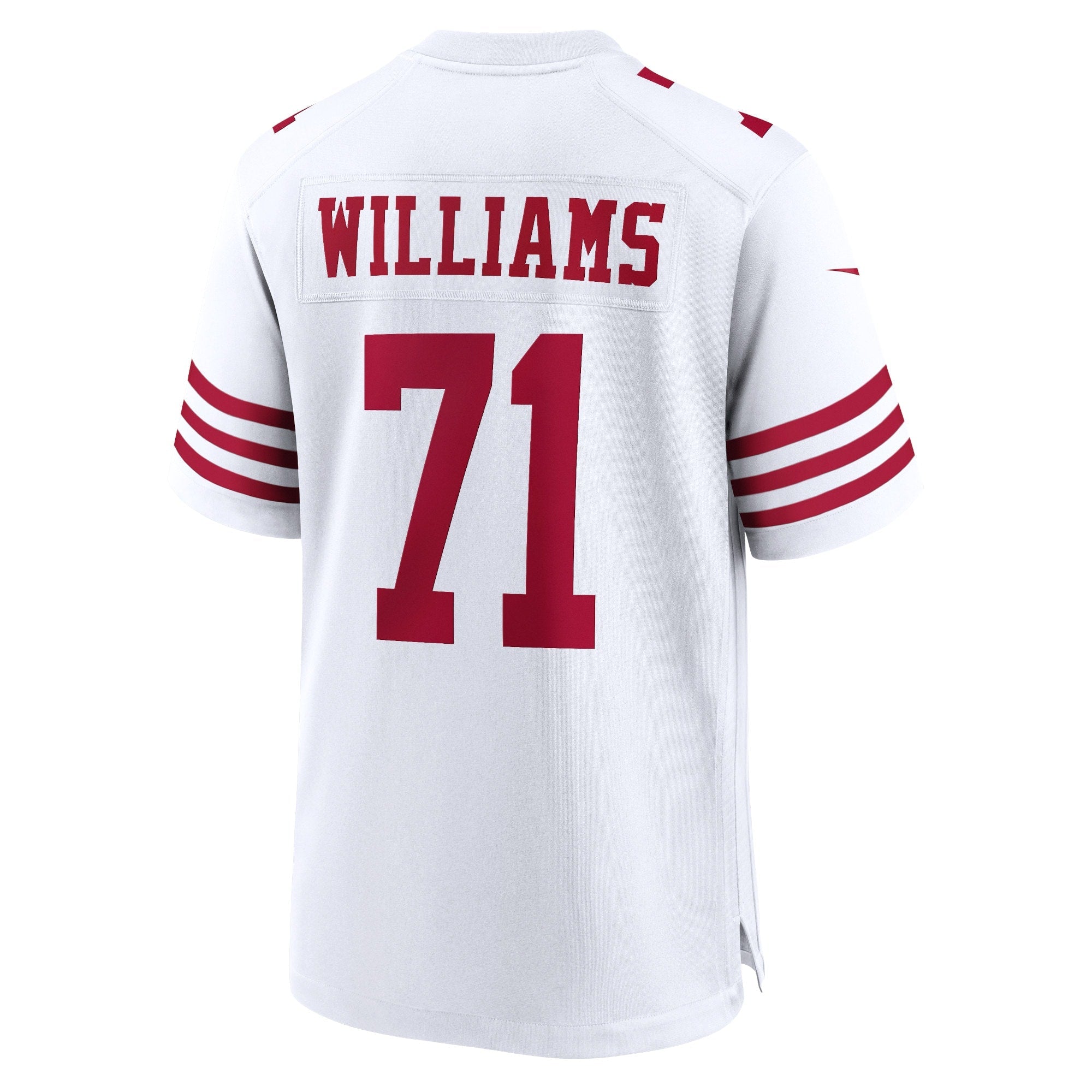 Men's Nike Trent Williams White San Francisco 49ers Player Game Jersey