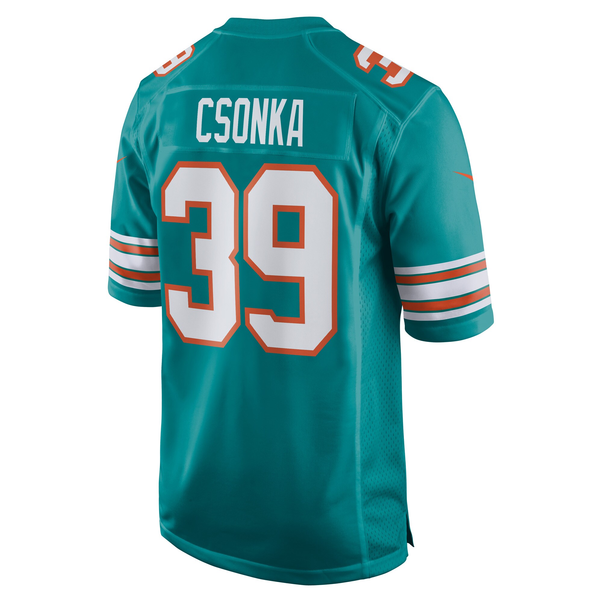 Larry Csonka Miami Dolphins Nike Retired Player Jersey - Aqua