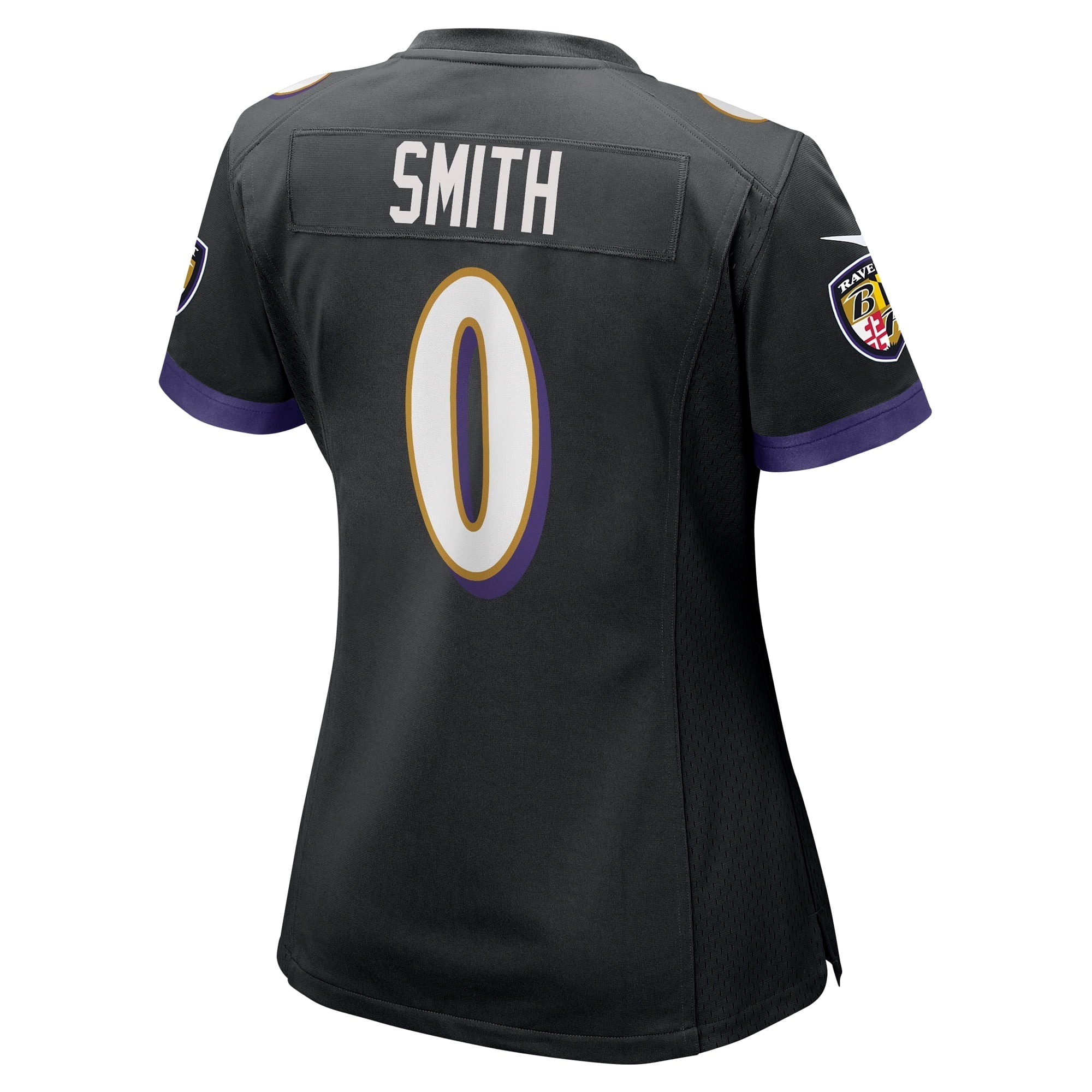Women's Nike Roquan Smith Black Baltimore Ravens Team Game Jersey
