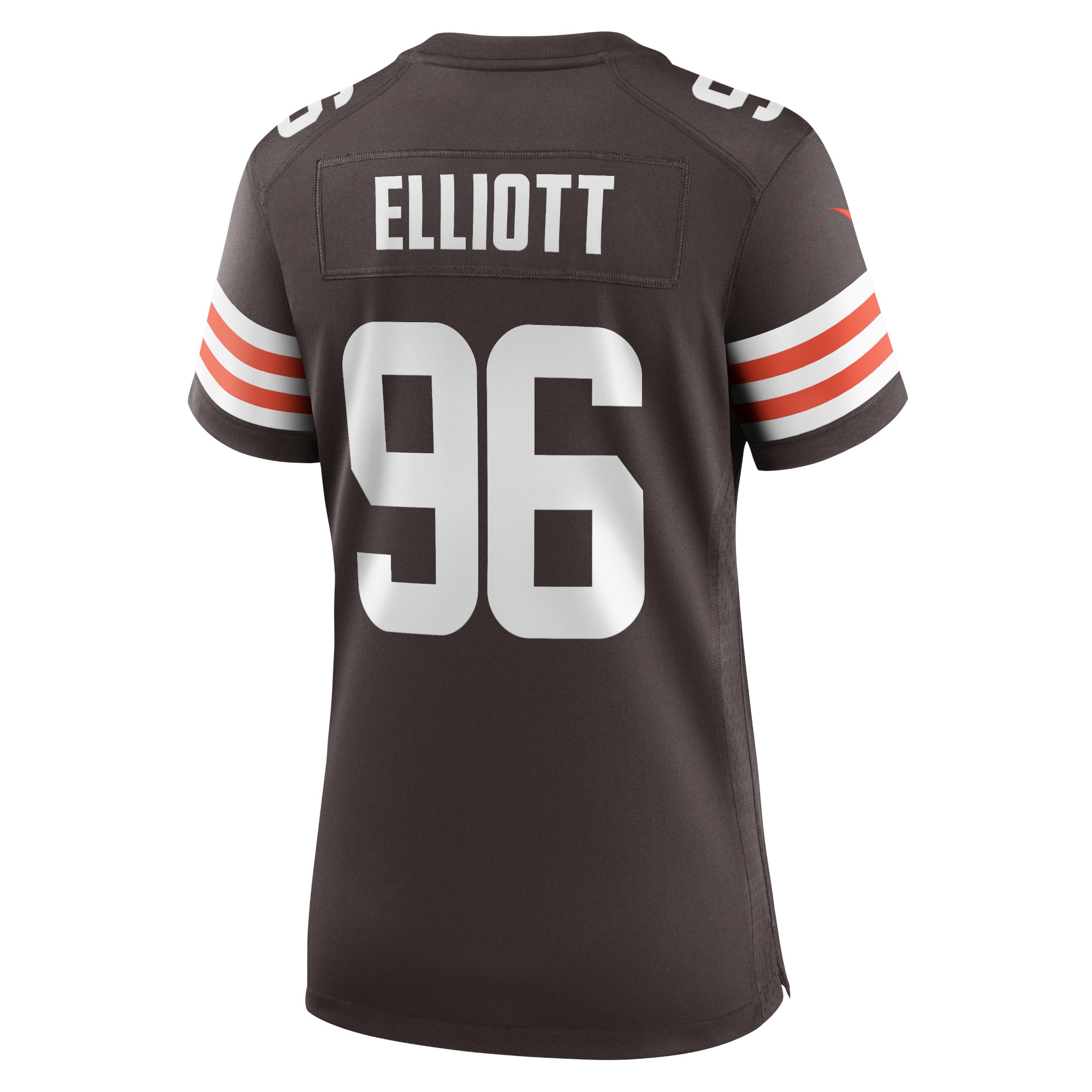 Jordans Elliott Cleveland Browns Nike Women's Game Jersey - Brown