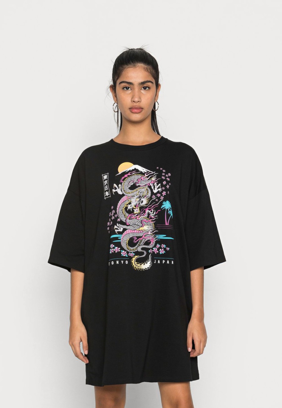 Cheap Even&Odd Prix Dégriffé Robe en jersey robes col rond femme XS