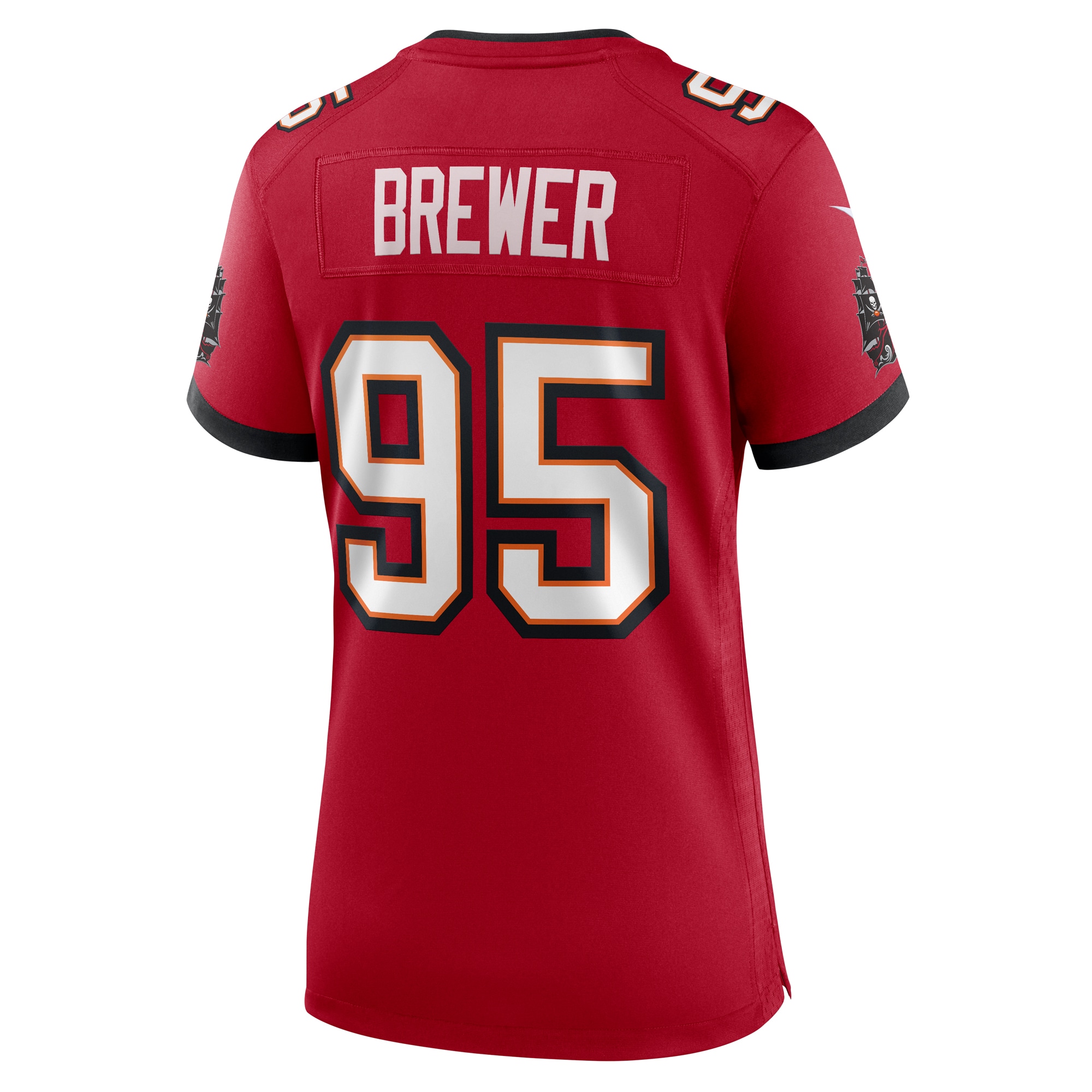 CJ Brewer Tampa Bay Buccaneers Nike Women's Team Game Jersey -  Red