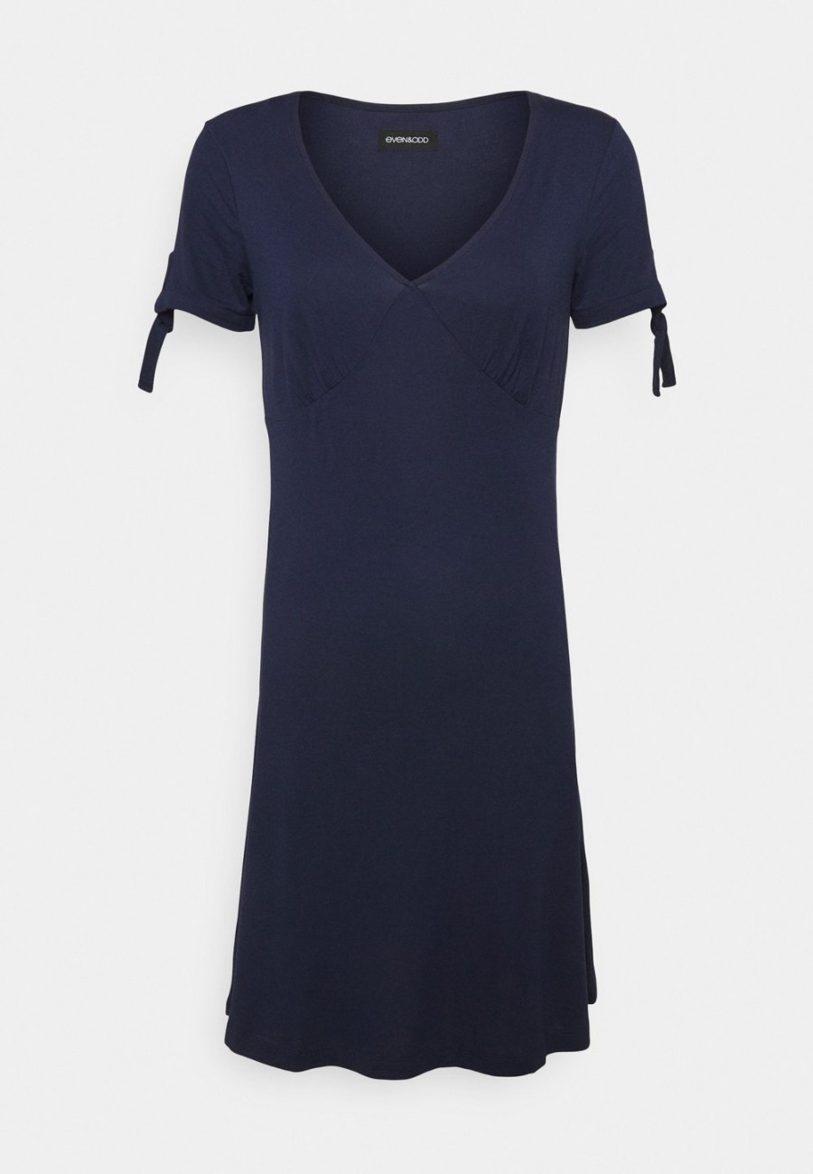 Sale Even&Odd Prix Dynamité Robe en jersey robes col en v profond femme XS