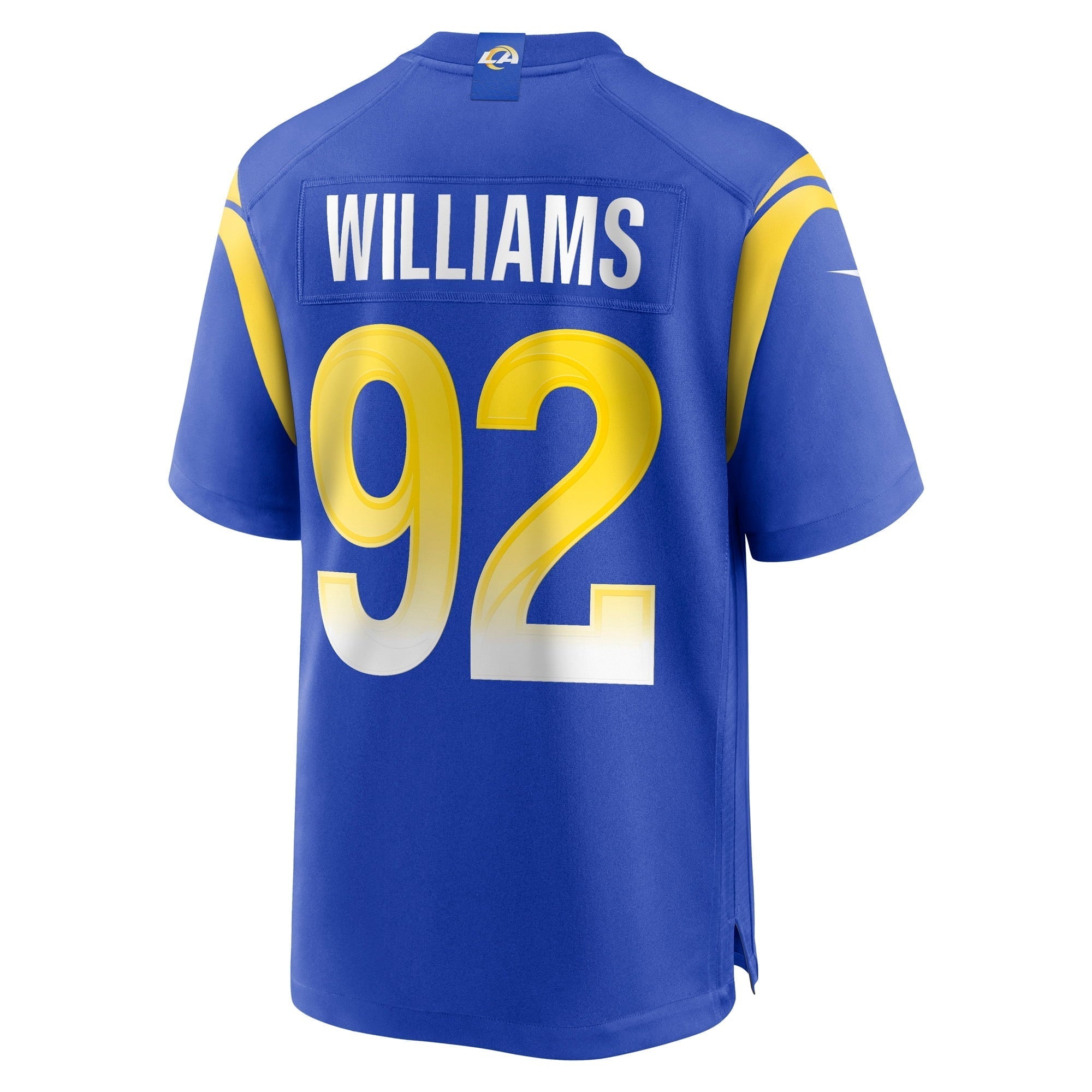 Men's Nike Jonah Williams Royal Los Angeles Rams Game Player Jersey
