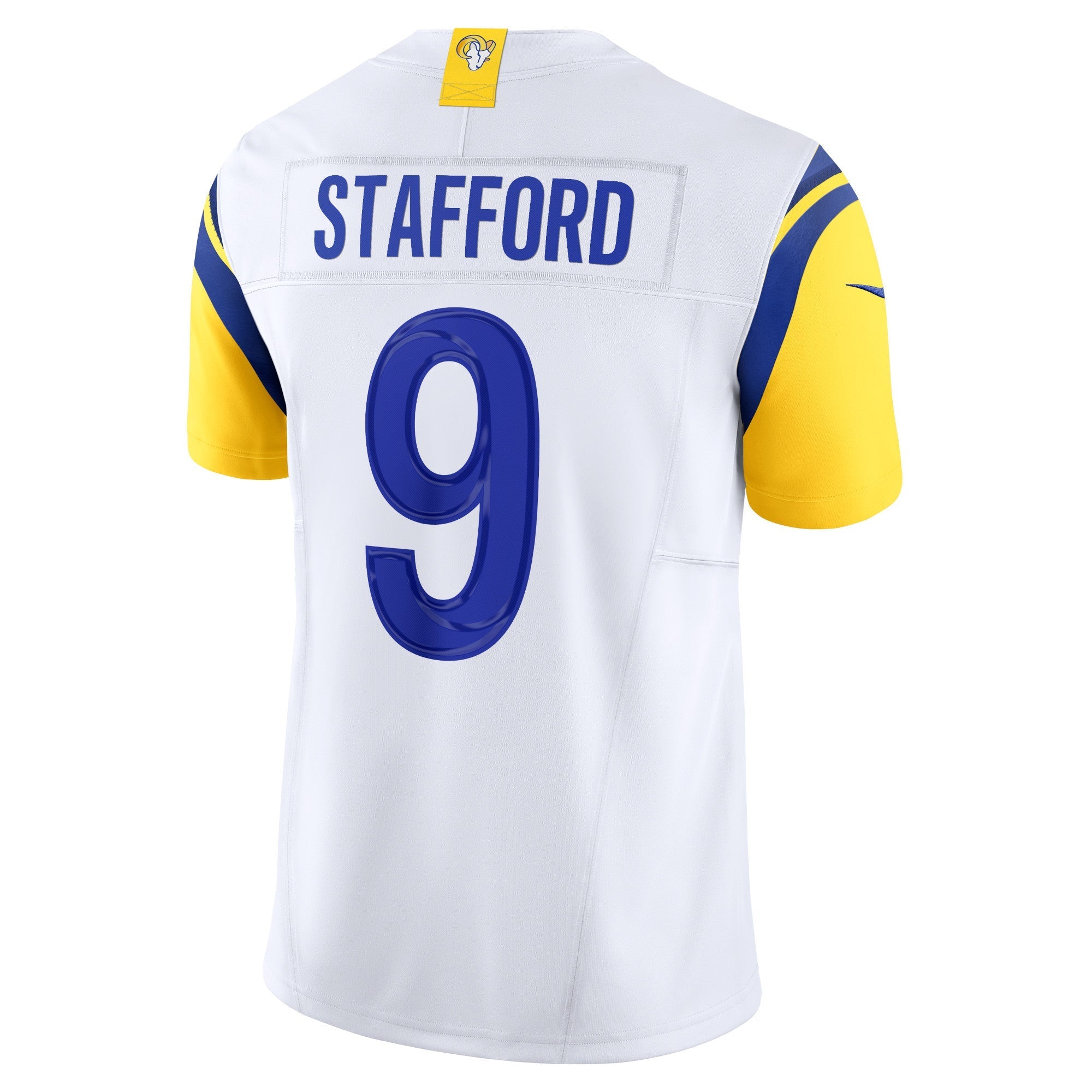 Men's Nike Matthew Stafford White Los Angeles Rams Vapor F.U.S.E. Limited Jersey
