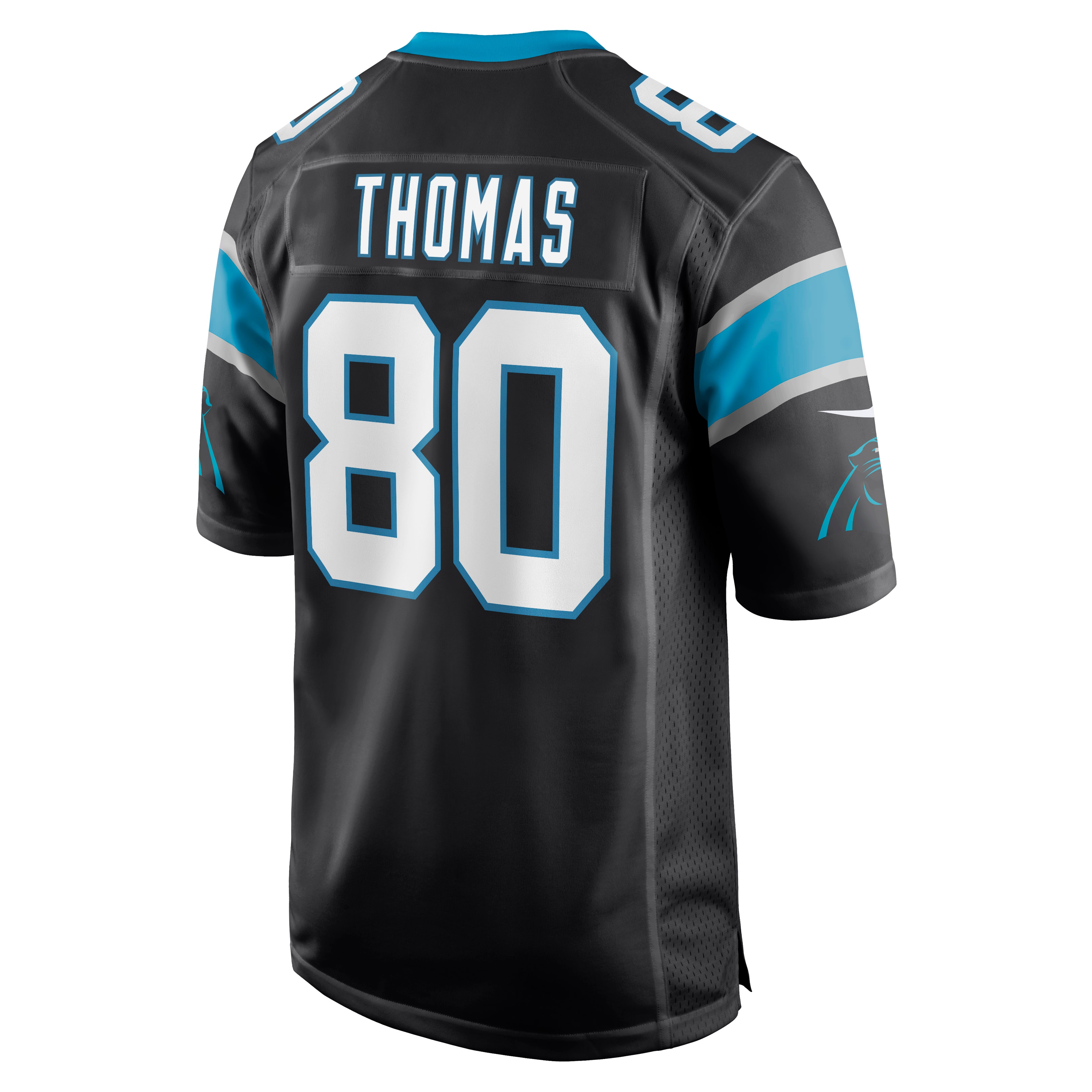 Ian Thomas Carolina Panthers Nike Game Jersey - Black
