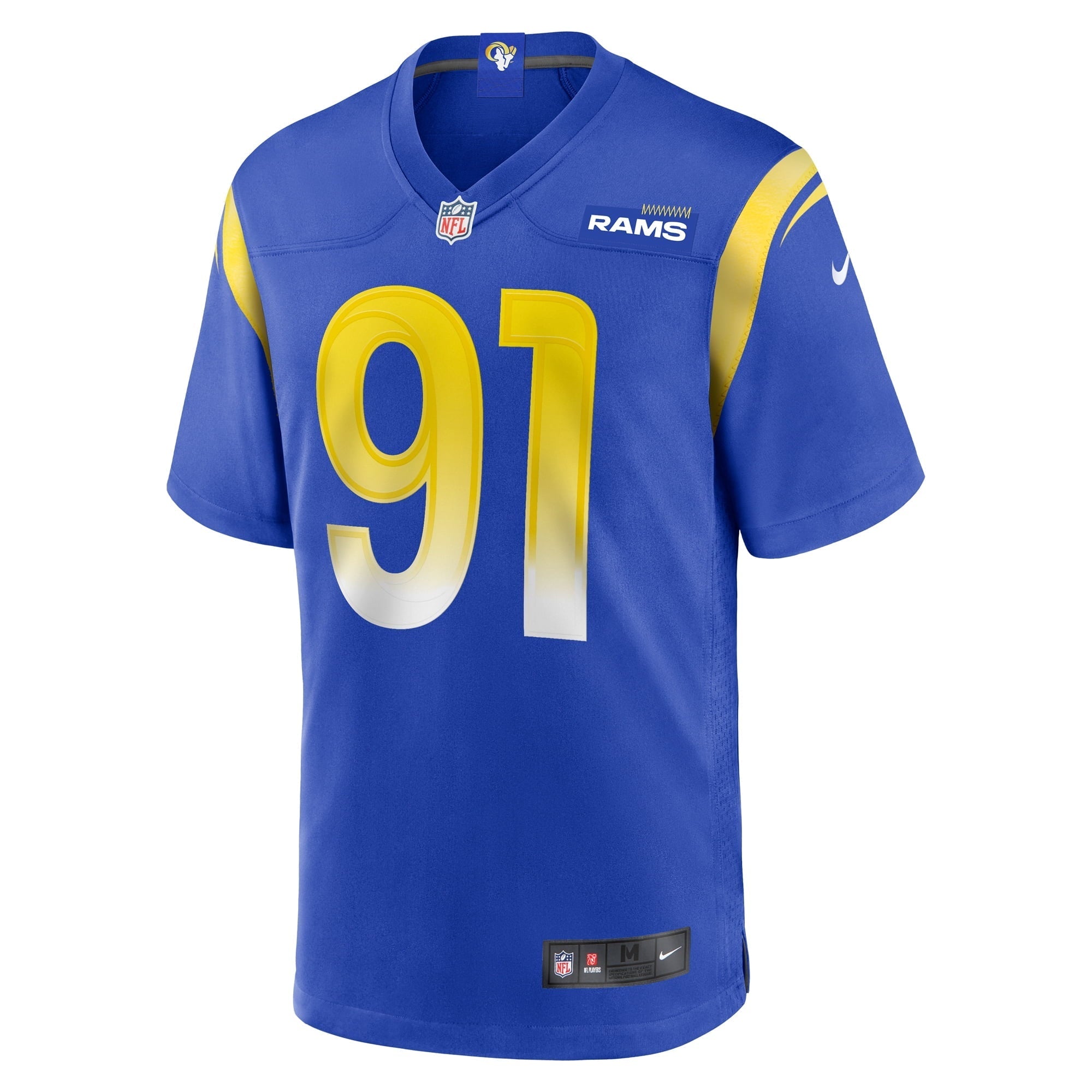 Men's Nike Kobie Turner Royal Los Angeles Rams Home Game Jersey
