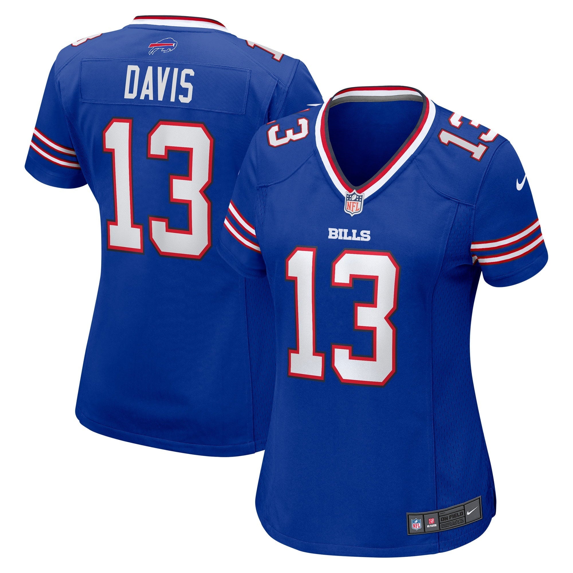 Women's Nike Gabriel Davis Royal Buffalo Bills Game Jersey