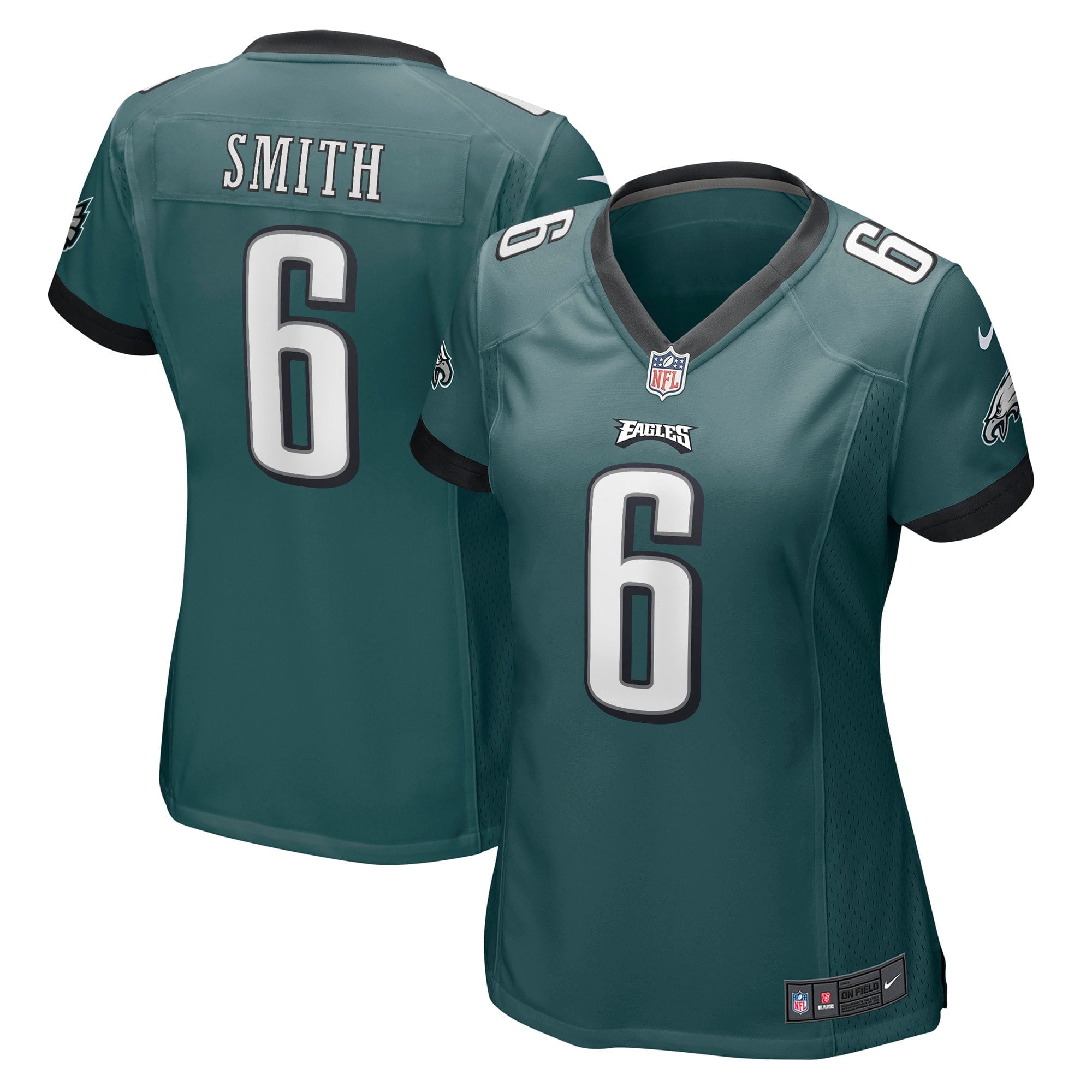 Women's Nike DeVonta Smith Midnight Green Philadelphia Eagles Game Jersey