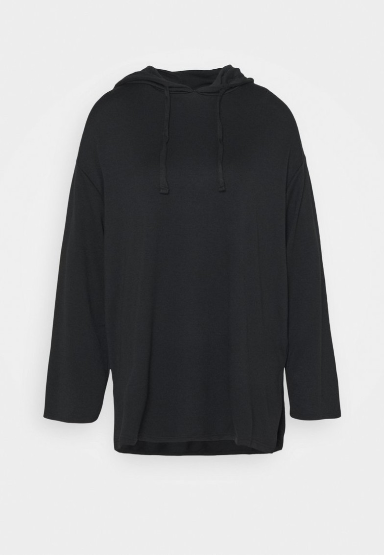 Clearance Anna Field Wide Sleeve Long Hoodie – Lightweight Hooded Sweater – Jersey Con Capucha – Black, Mujer 48
