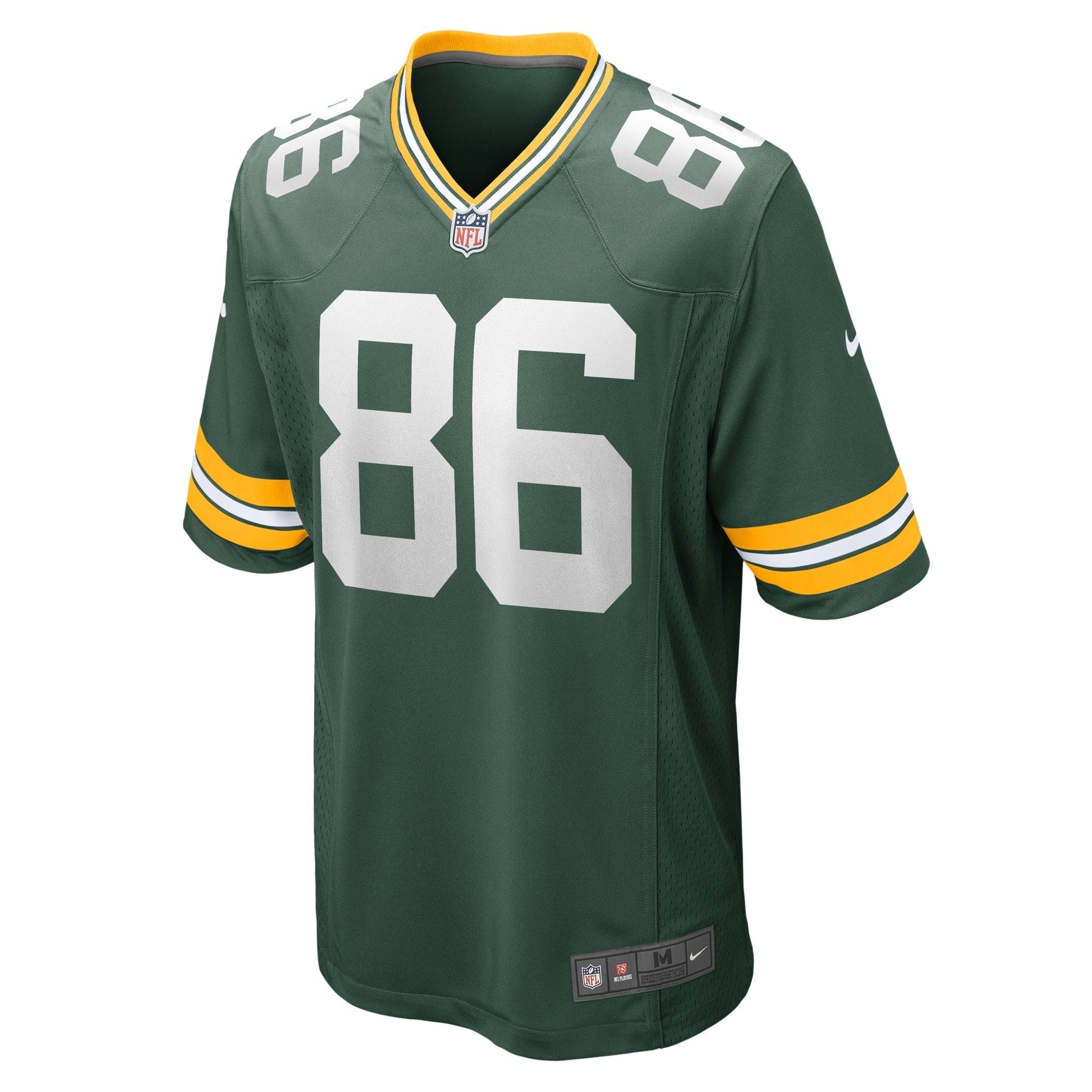 Men's Nike Travis Fulgham Green Green Bay Packers Game Player Jersey