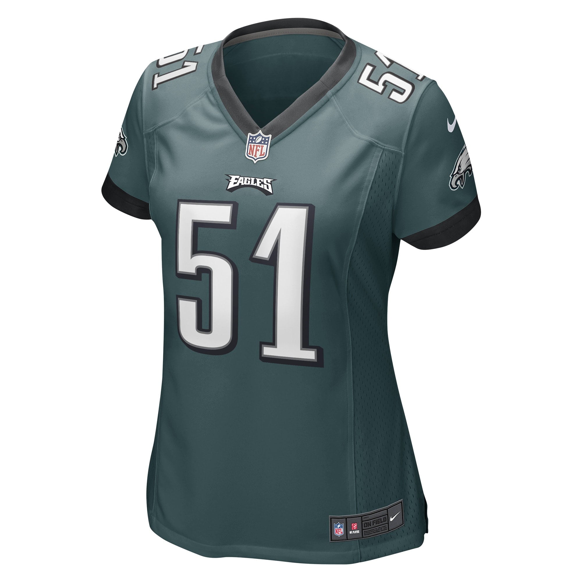 Women's Nike Cam Jurgens Midnight Green Philadelphia Eagles Game Player Jersey