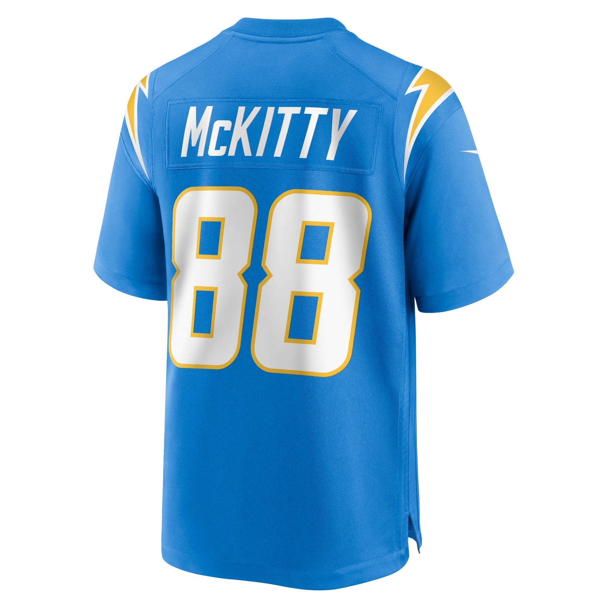Men's Nike Tre McKitty Powder Blue Los Angeles Chargers Game Jersey