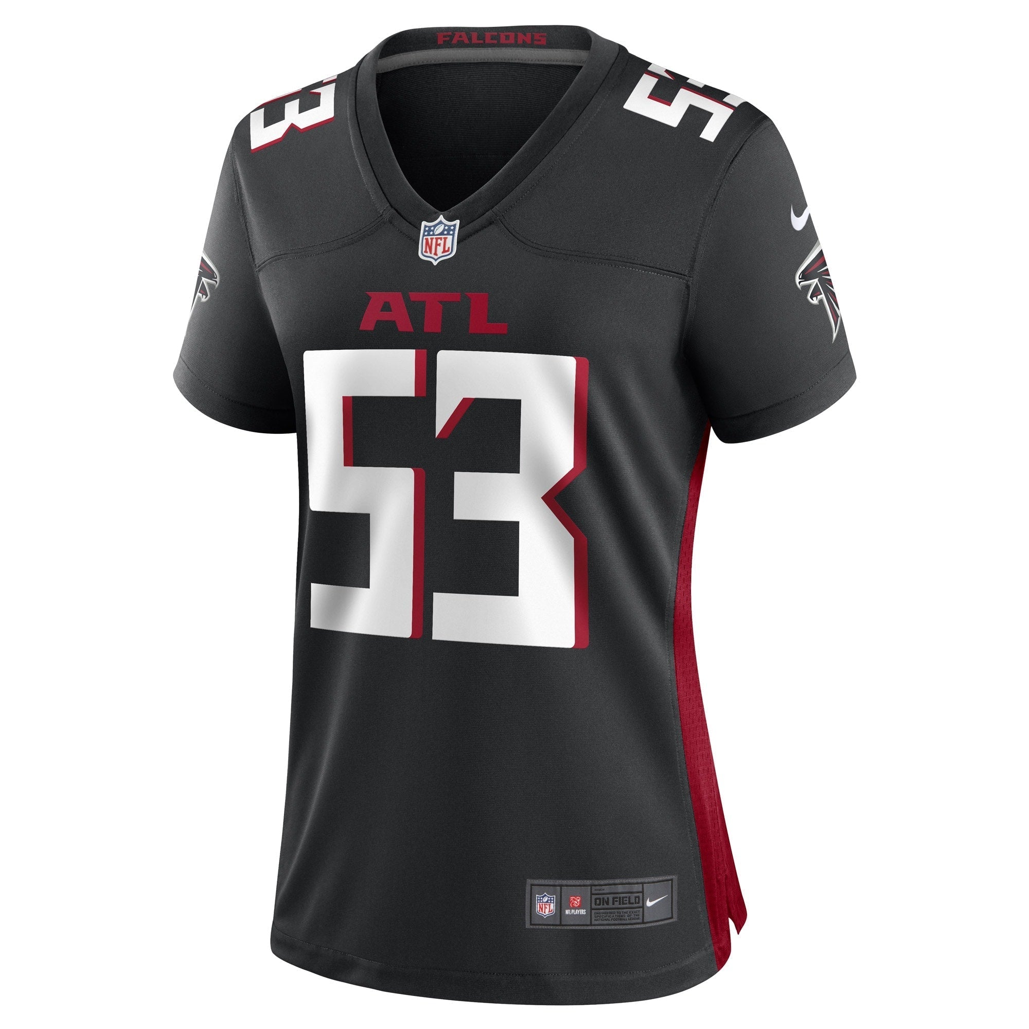 Women's Nike Nick Kwiatkoski Black Atlanta Falcons Game Player Jersey