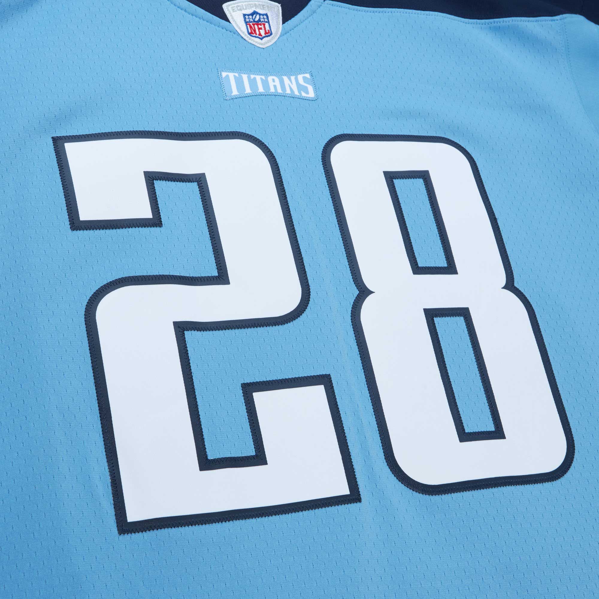 Chris Johnson Tennessee Titans Mitchell & Ness Legacy Replica Jersey - Light Blue