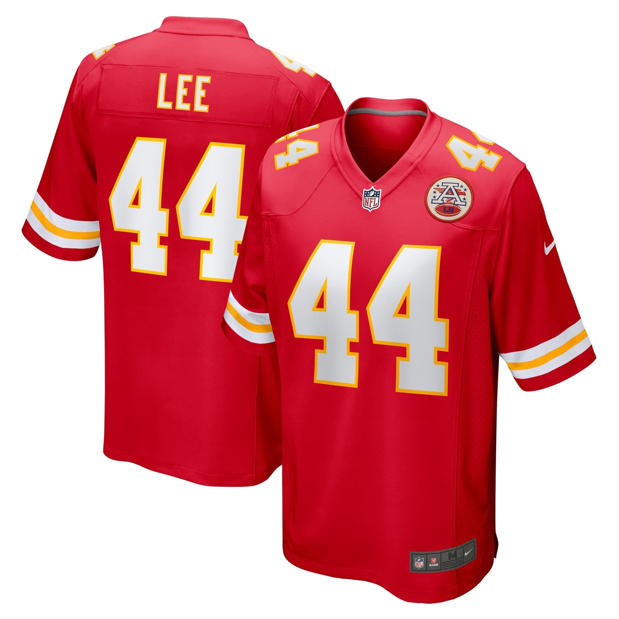 Men's Nike Elijah Lee Red Kansas City Chiefs Game Player Jersey