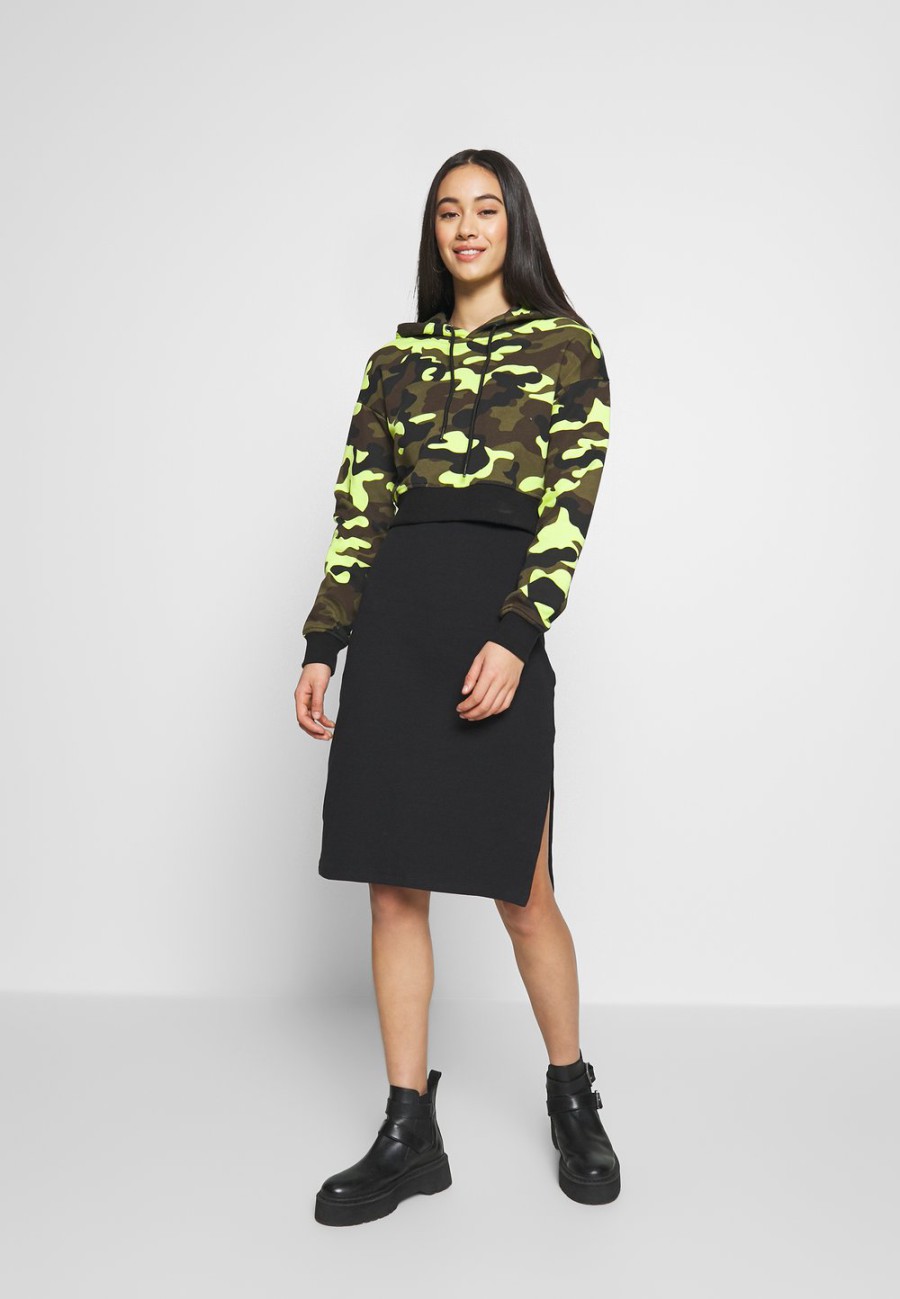 Discount Even&Odd Prix Allégé Robe en jersey robes encolure large ronde femme XS
