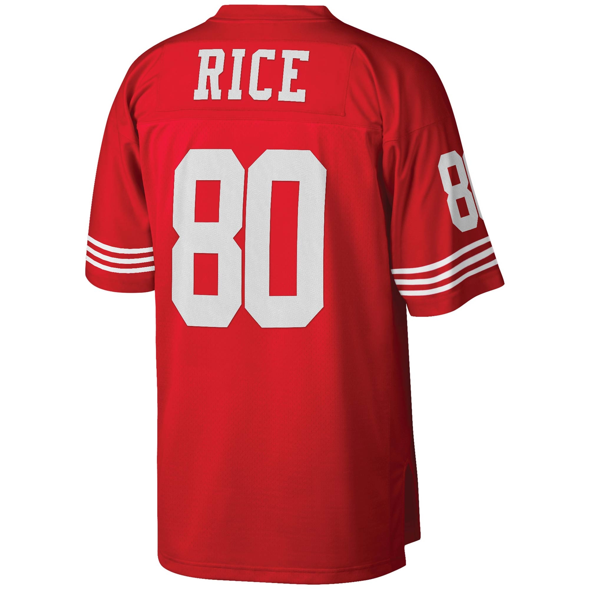 Jerry Rice San Francisco 49ers Mitchell & Ness Big & Tall 1990 Retired Player Replica Jersey - Scarlet