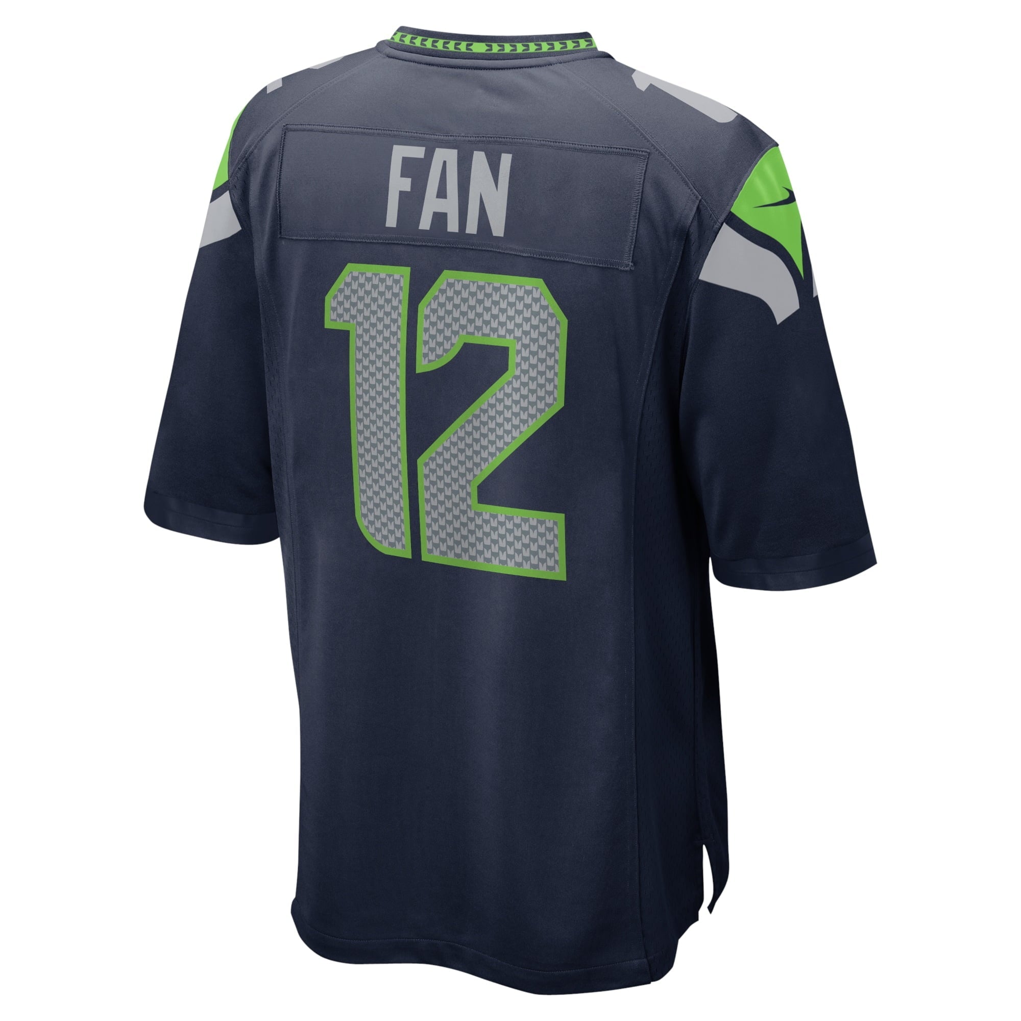 Men's Nike 12s College Navy Seattle Seahawks Game Team Jersey