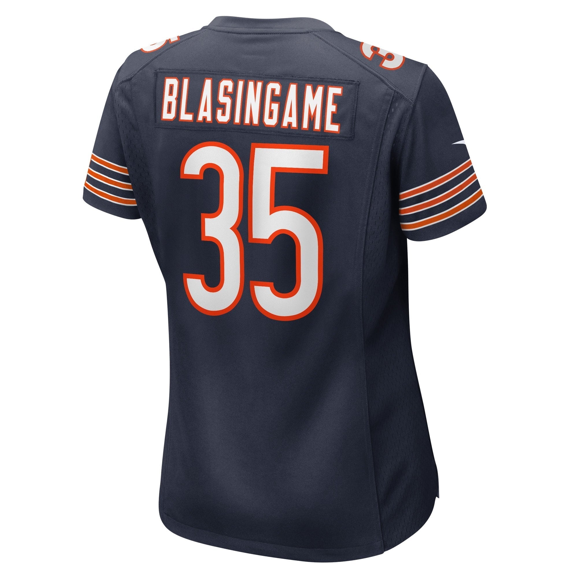 Women's Nike Khari Blasingame Navy Chicago Bears Game Player Jersey