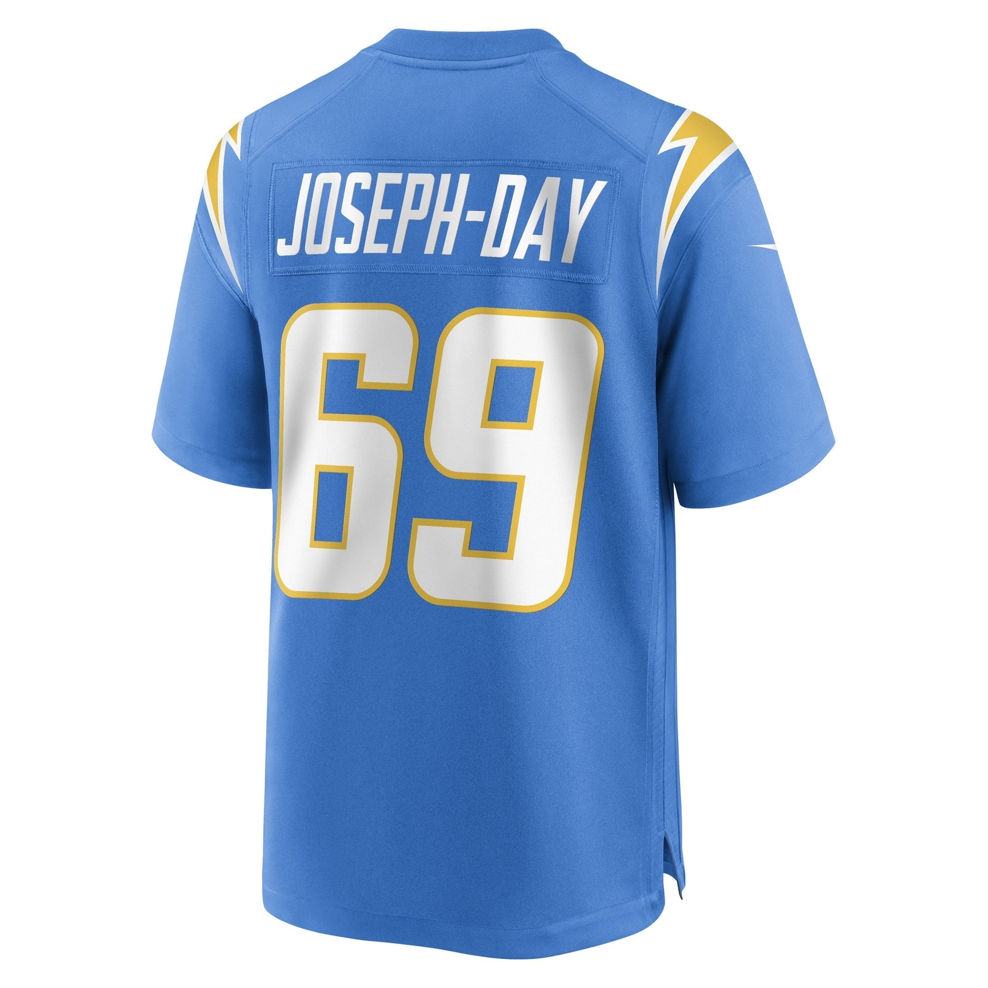 Men's Nike Sebastian Joseph-Day Powder Blue Los Angeles Chargers Game Player Jersey