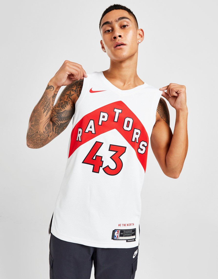 Cheap Nike NBA Toronto Raptors Siakam #43 Swingman Jersey Hvid XS