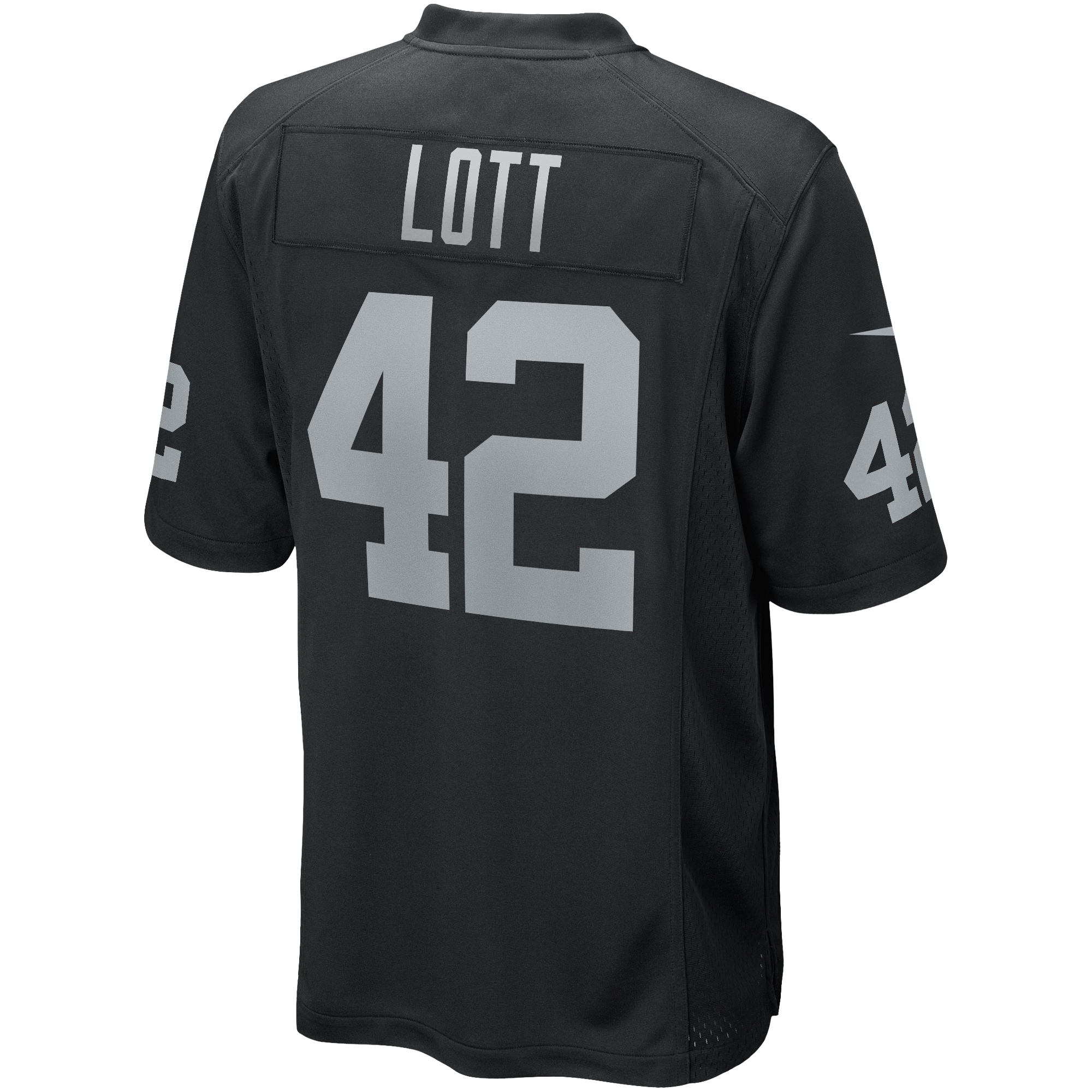 Ronnie Lott Las Vegas Raiders Nike Game Retired Player Jersey - Black