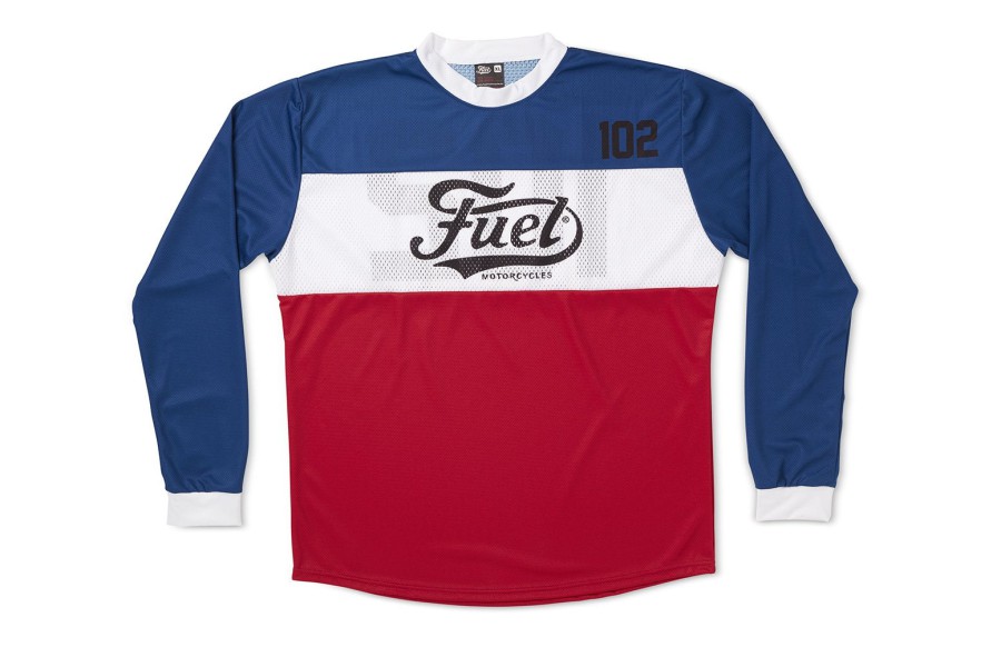 Discount FUEL MOTORCYCLES FUEL – “102” Enduro Jersey Long Sleeve T’s S