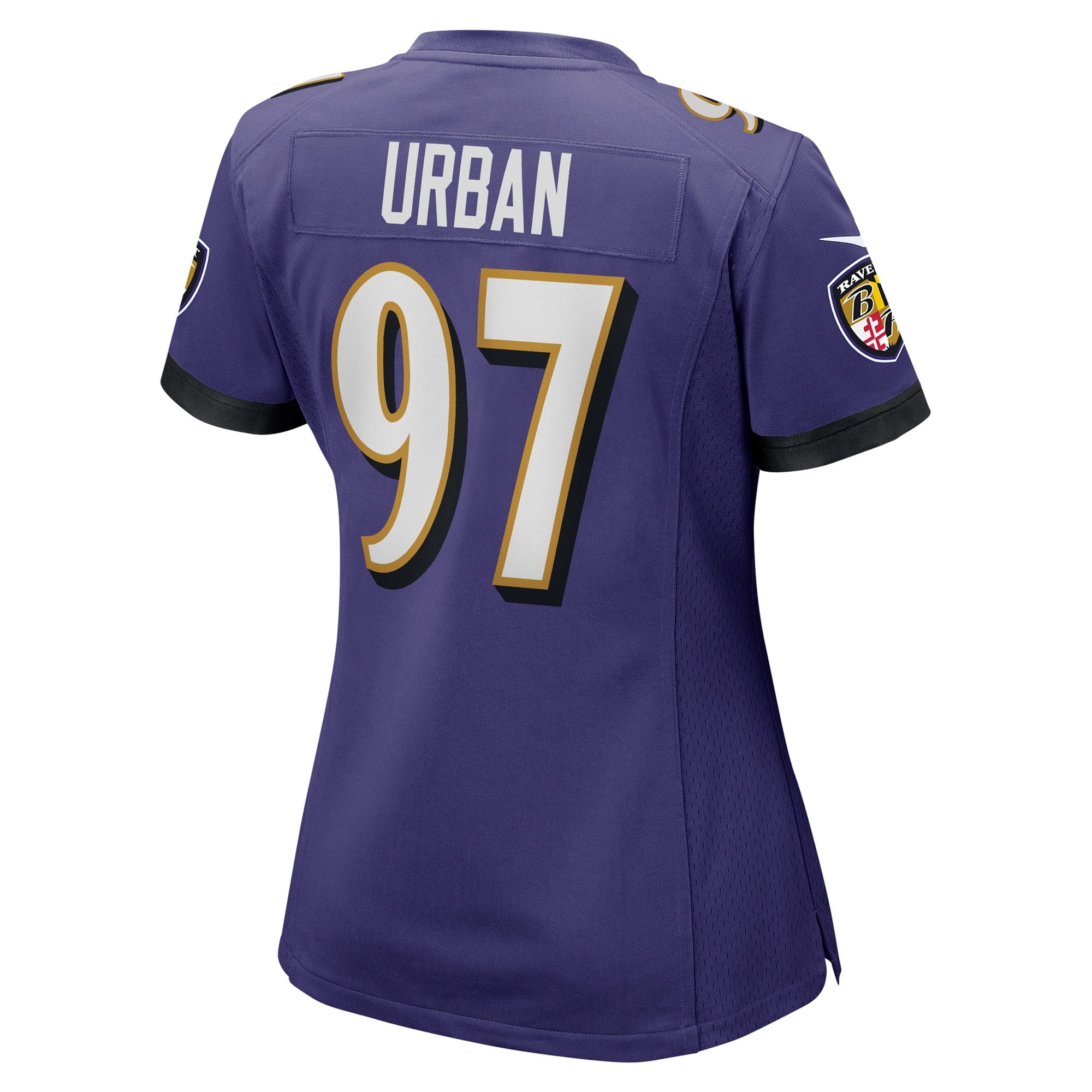 Women's Nike Brent Urban Purple Baltimore Ravens Game Player Jersey