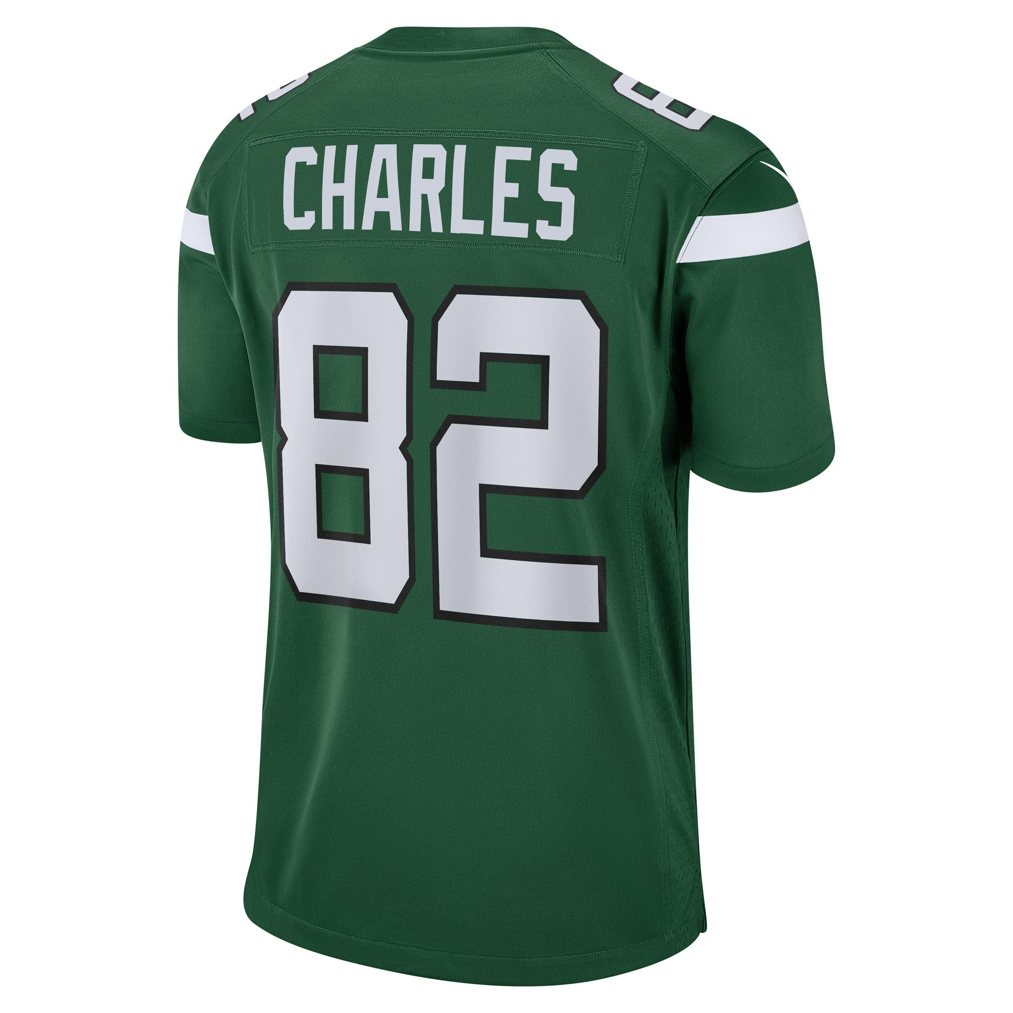 Men's Nike Irvin Charles Gotham Green New York Jets Game Player Jersey