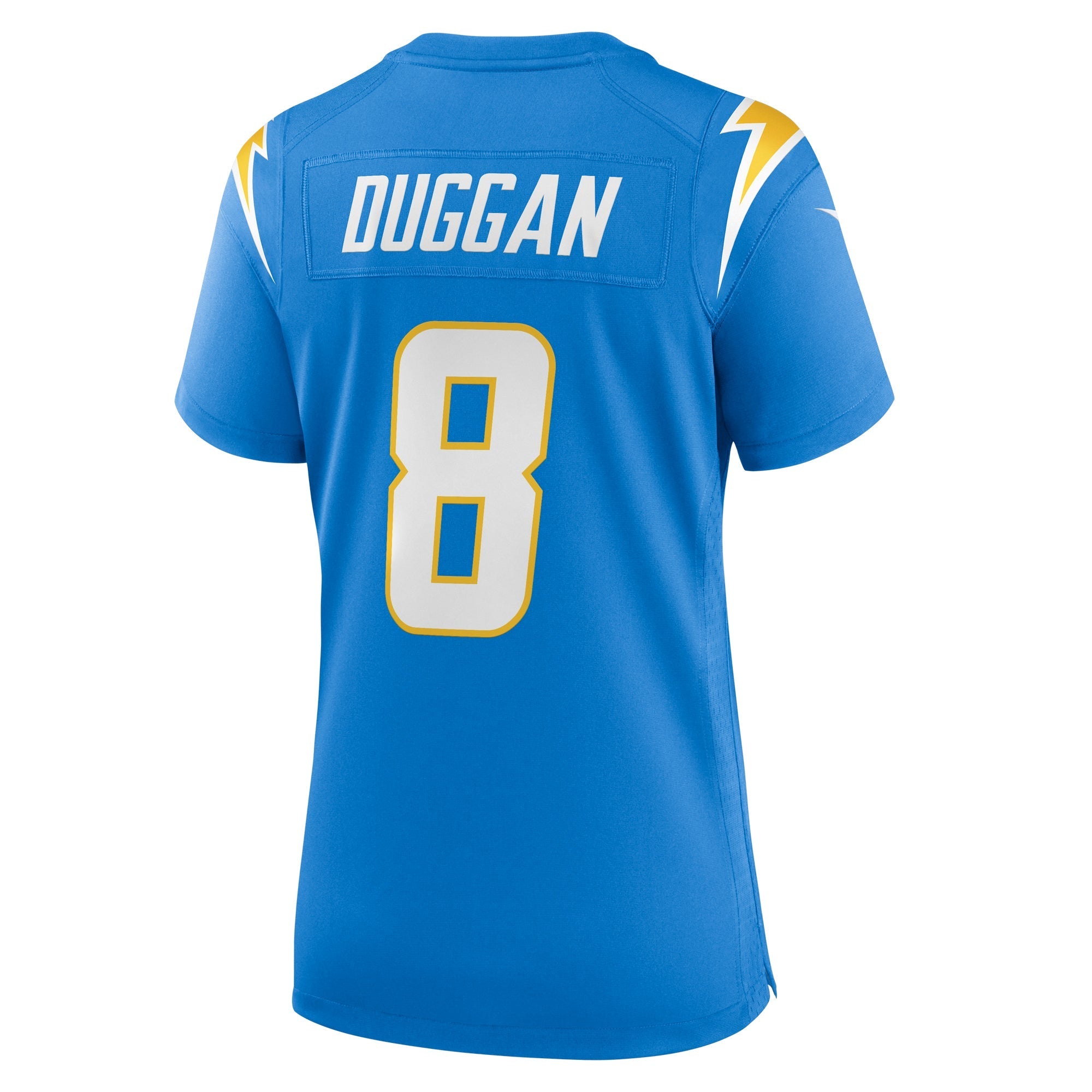 Women's Nike Max Duggan Powder Blue Los Angeles Chargers Team Game Jersey