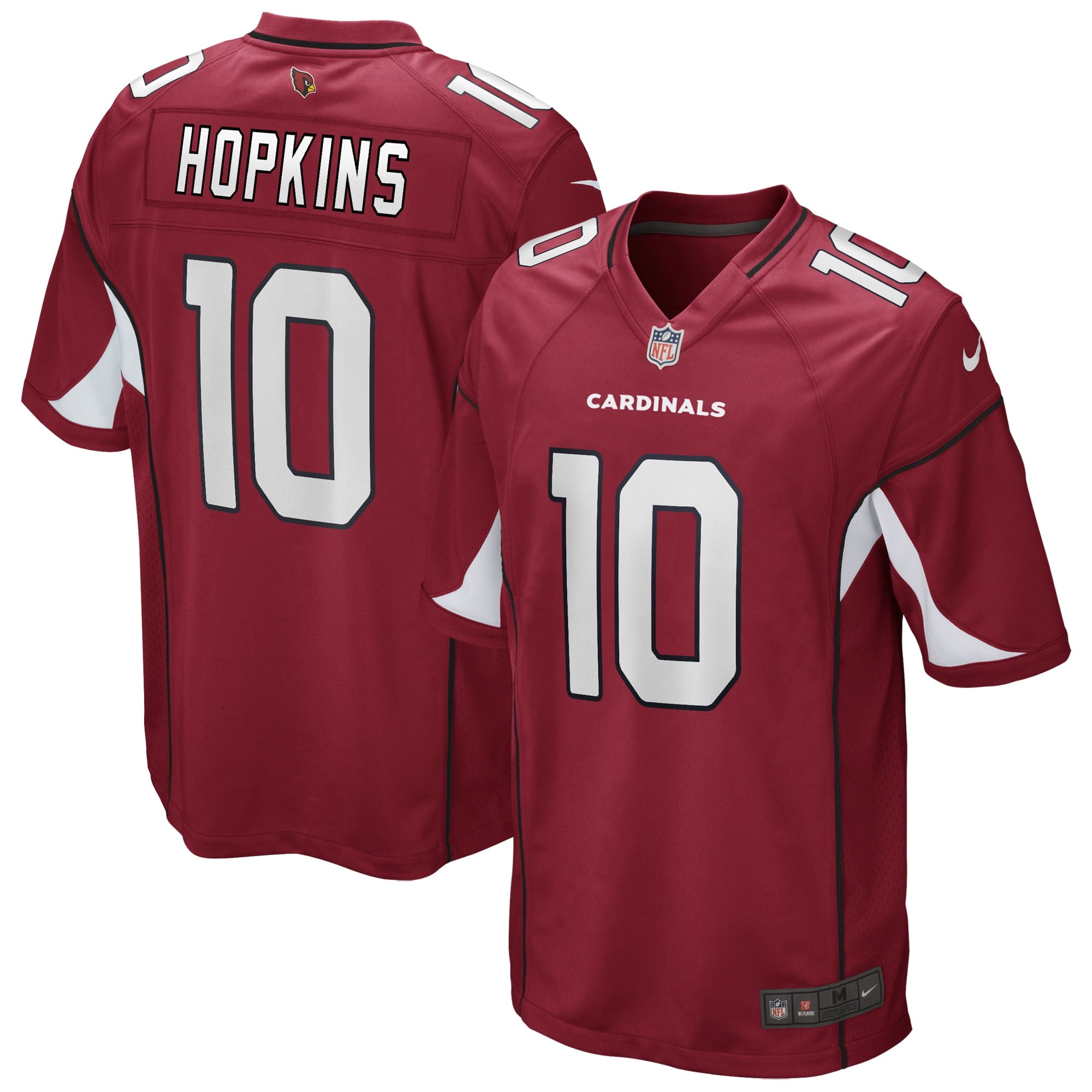 Men's Nike DeAndre Hopkins Cardinal Arizona Cardinals Game Jersey