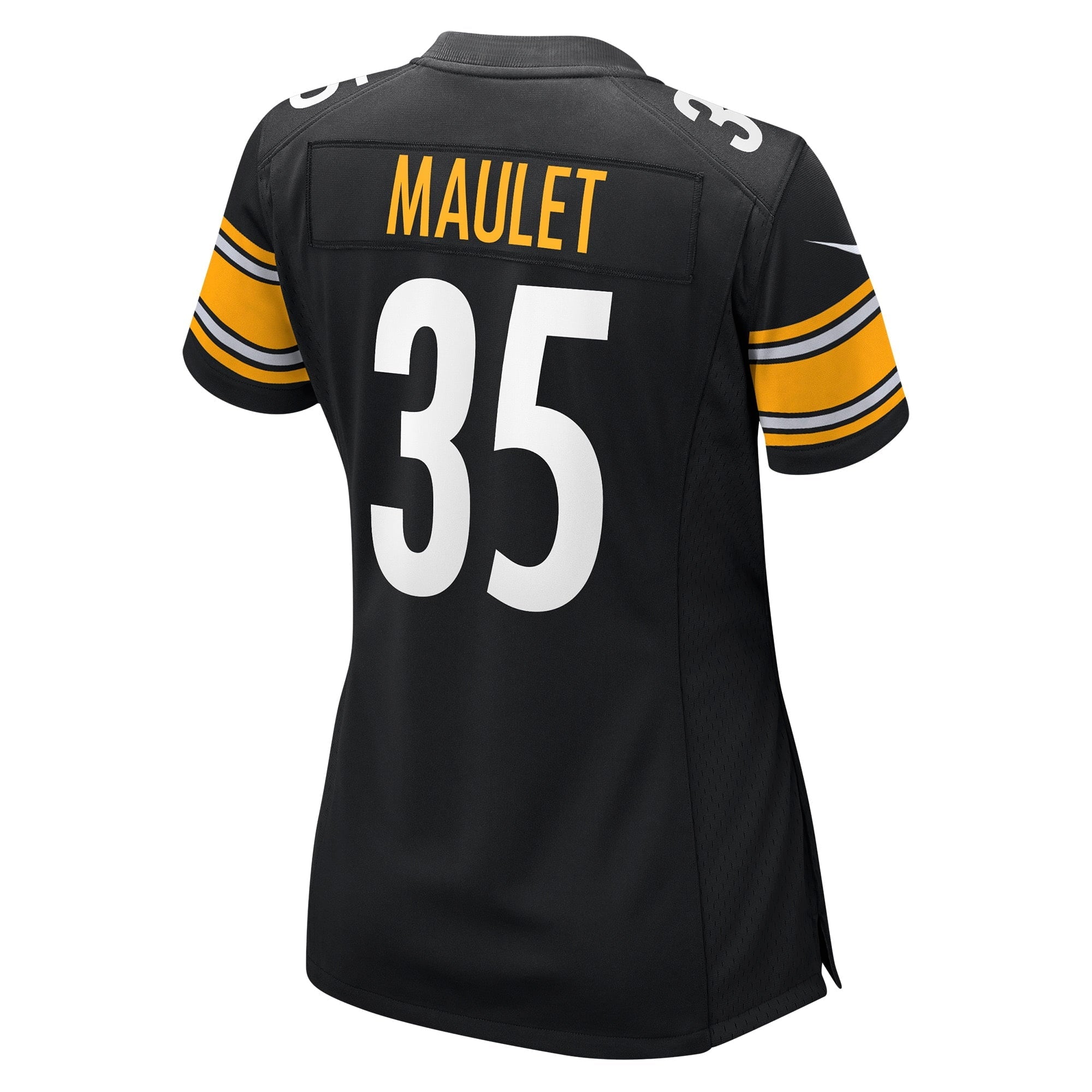 Women's Nike Arthur Maulet Black Pittsburgh Steelers Game Jersey