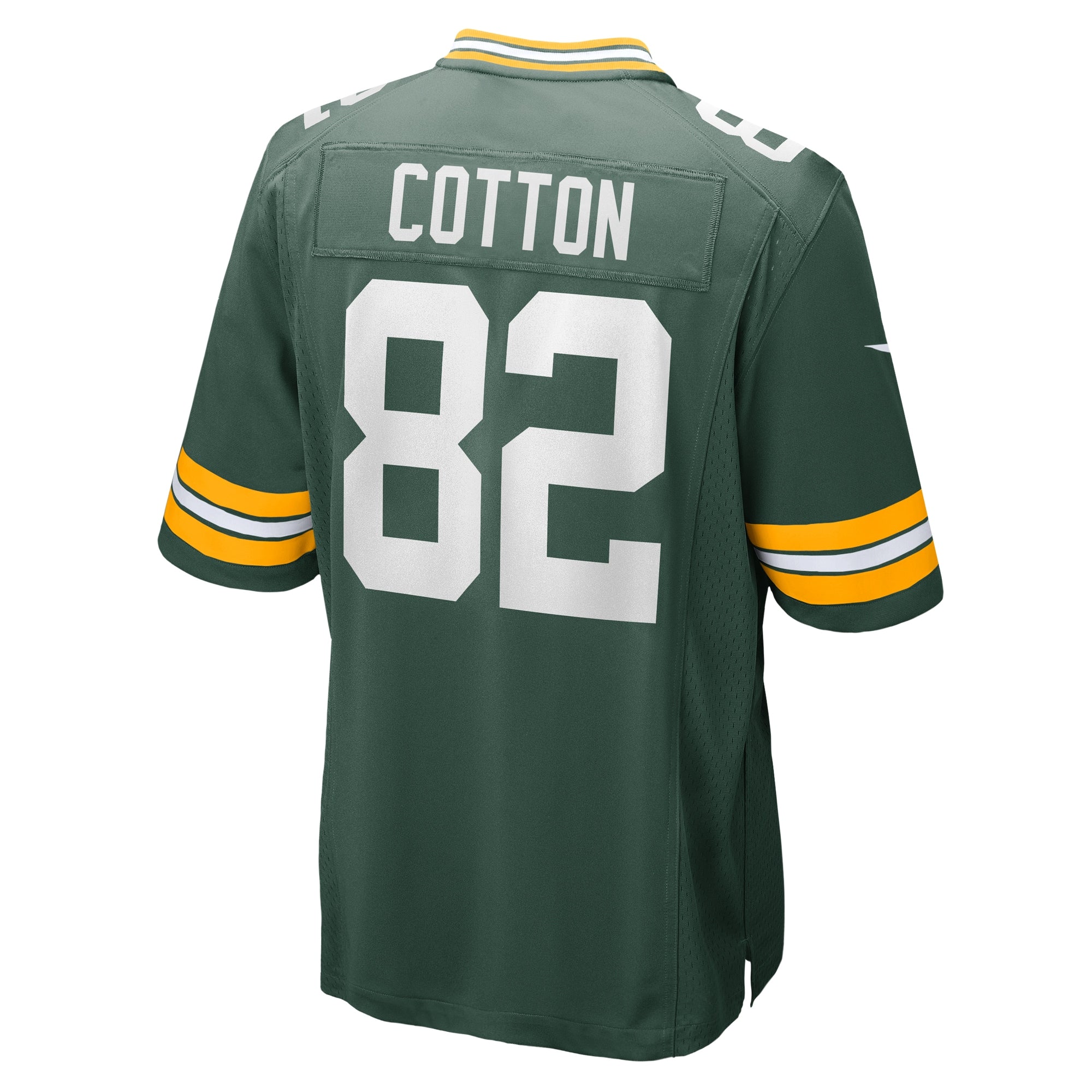 Men's Nike Jeff Cotton Green Green Bay Packers Home Game Player Jersey